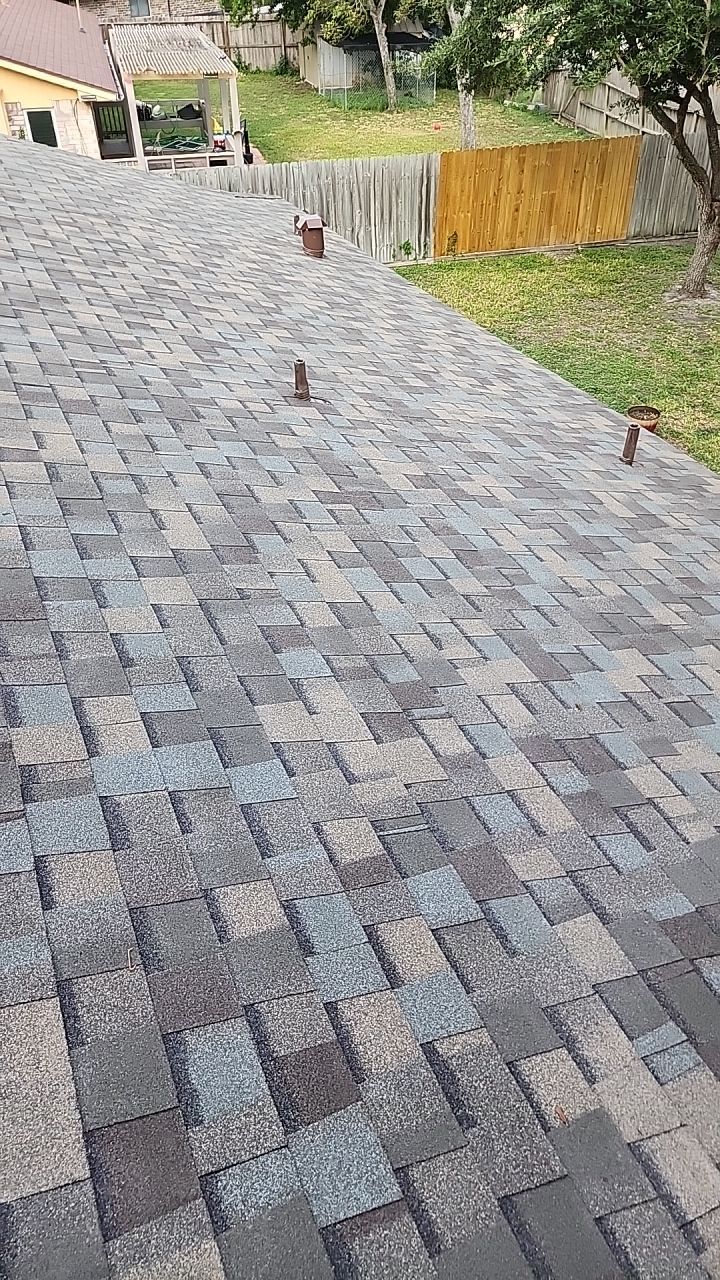 Full Roof Replacement using Certainteed Landmark Weatherwood by Galvan Roofing and Construction