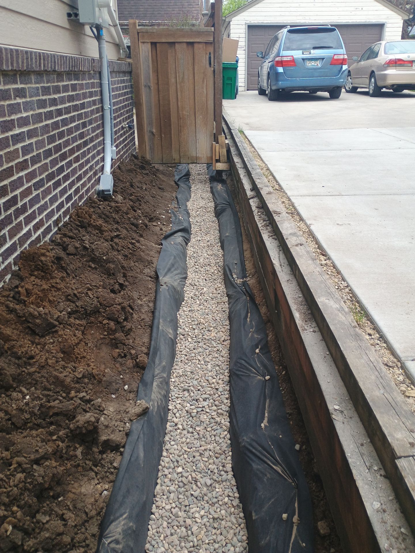 Foundation Drainage Board & French Drain in Southwest Minneapolis by Waterproofing Northeast