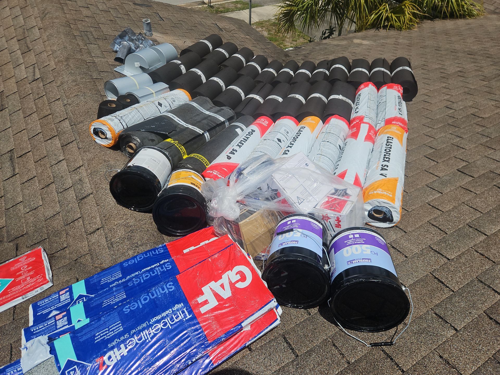 Residential Roofing Installation using GAF by BLUES BROTHERS ROOFING