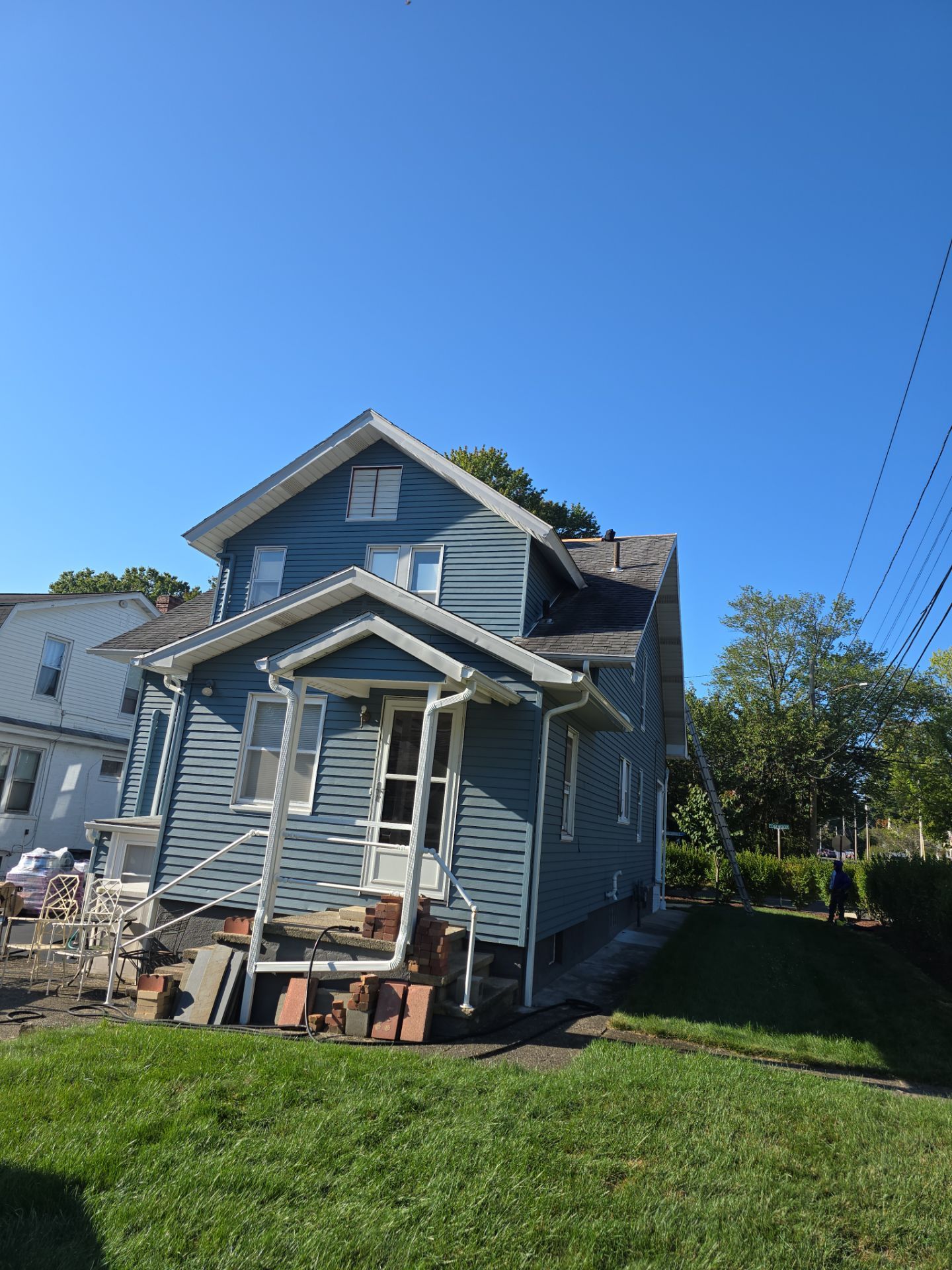 Residential Roofing Installation using Owens Corning TruDefinition Duration - Estate Gray by A Plus Exterior