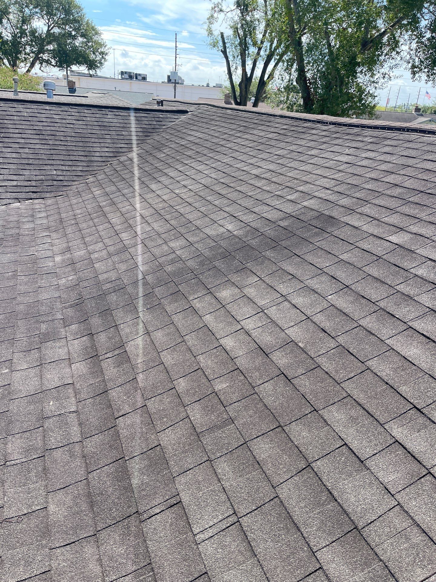 Hail Damage using Owen's Corning Duration (Lifetime) Shingles by Roof Repair Company