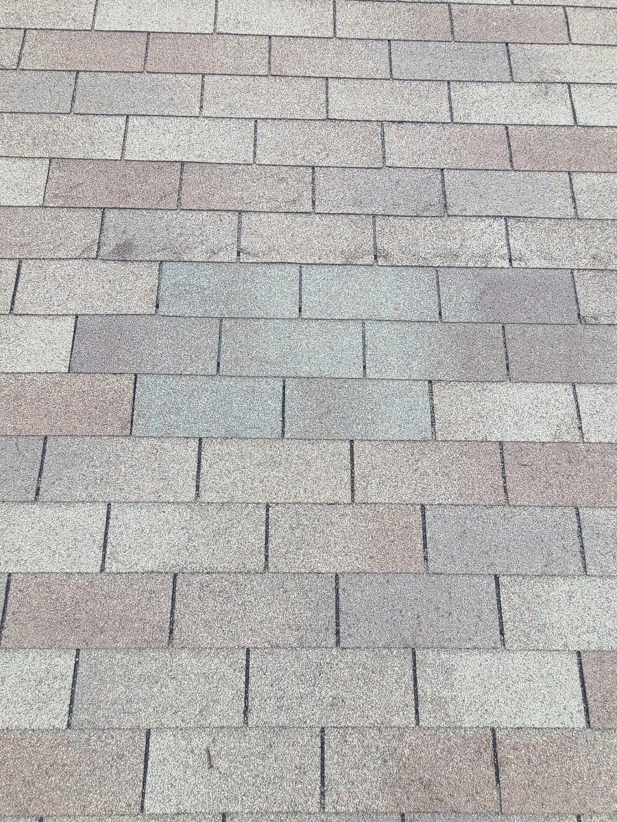 Hail Damage using Owen's Corning Duration (Lifetime) Shingles by Roof Repair Company