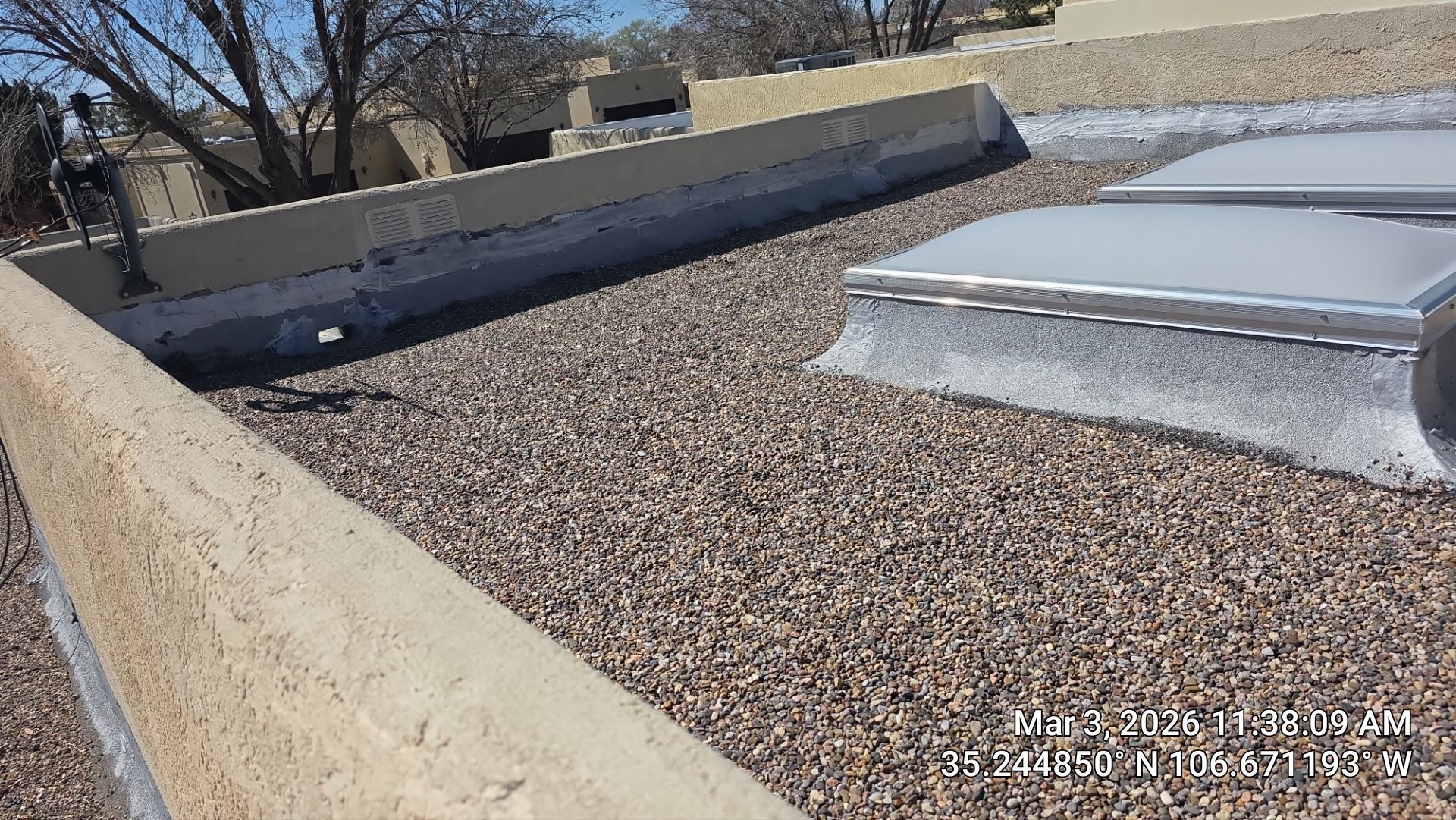 Tar and Gravel Roof Maintenance and Skylight Sealing in Rio Rancho by Doyle Roof Masters Inc