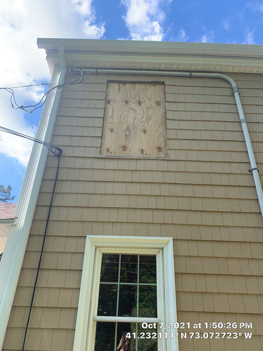 Flashing Repair in Milford by A Plus Exterior
