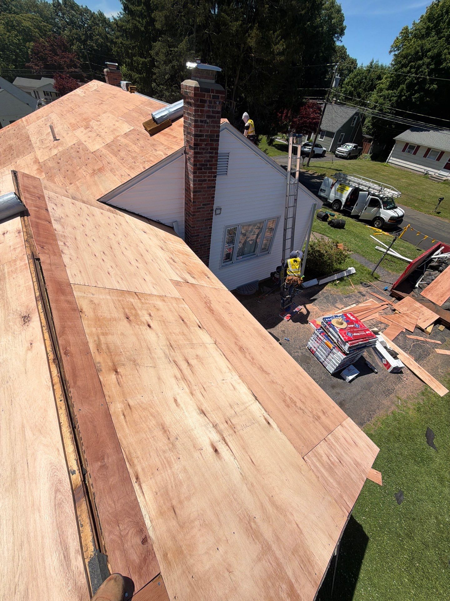 Project in Southington, CT by Elitex Roofing