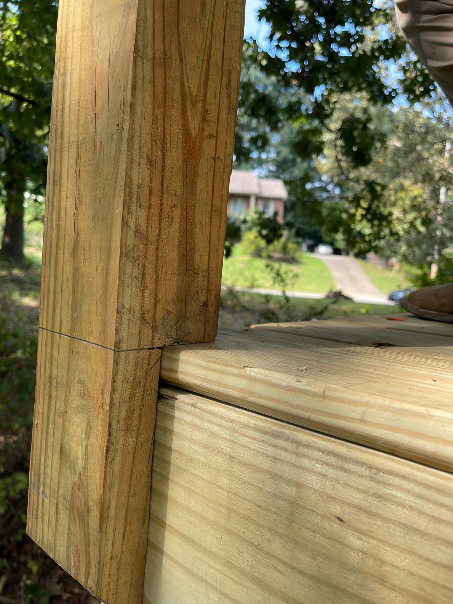 Russet Cove Circle - Deck Installation by Pillar and Pine