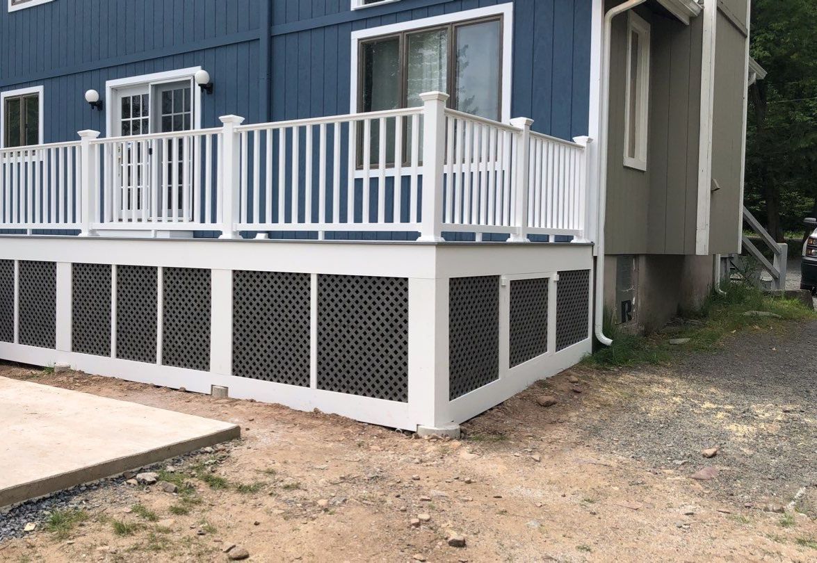 Krentar Composite deck by Burke Home Services
