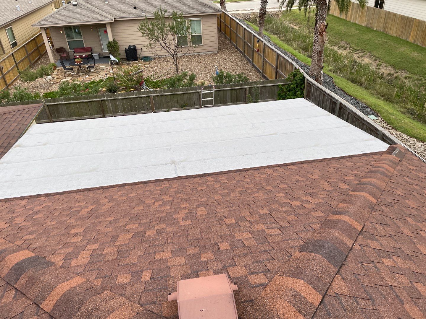 Retirement Shade  by Bayfront Roofing and Construction