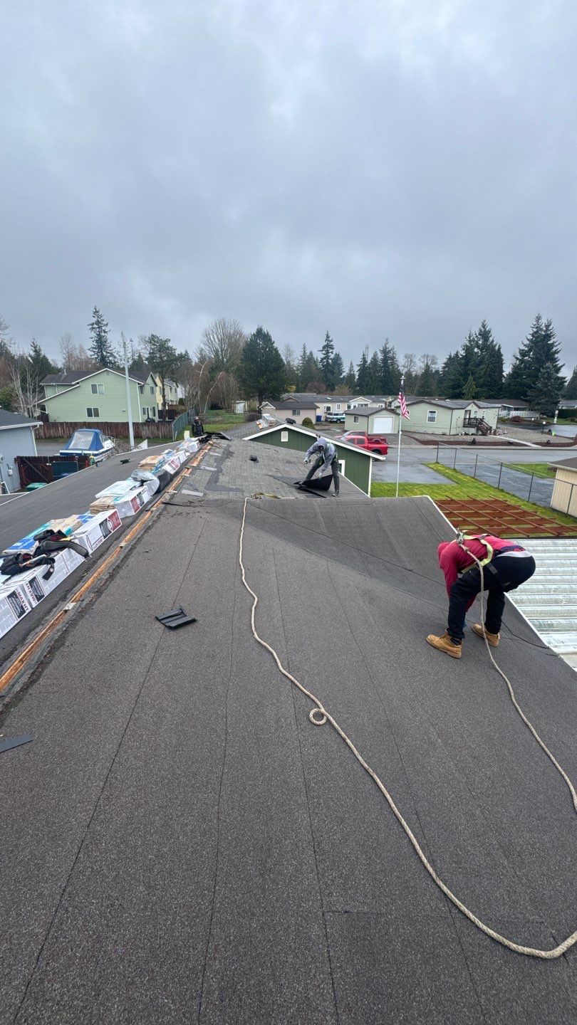 Residential Roofing Installation using GAF UHDZ Shingles by Roofing Formula LLC