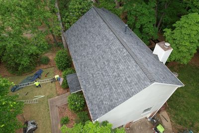 Residential Roof Replacement using Owens Corning Trudef Twilight Black