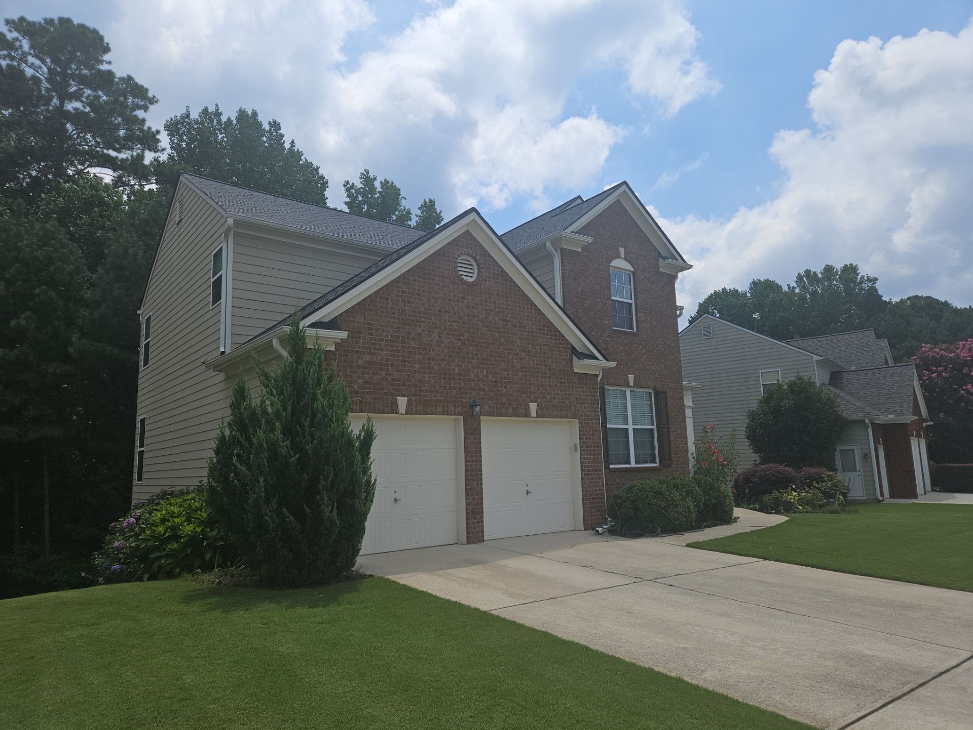 Soffit, Fascia, and Gutter Replacement in Acworth, GA by Nelson Exteriors 