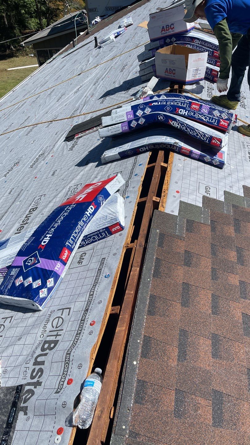 Home Remodel using GAF HDZ Lifetime Shingles by Rooftops Unlimited