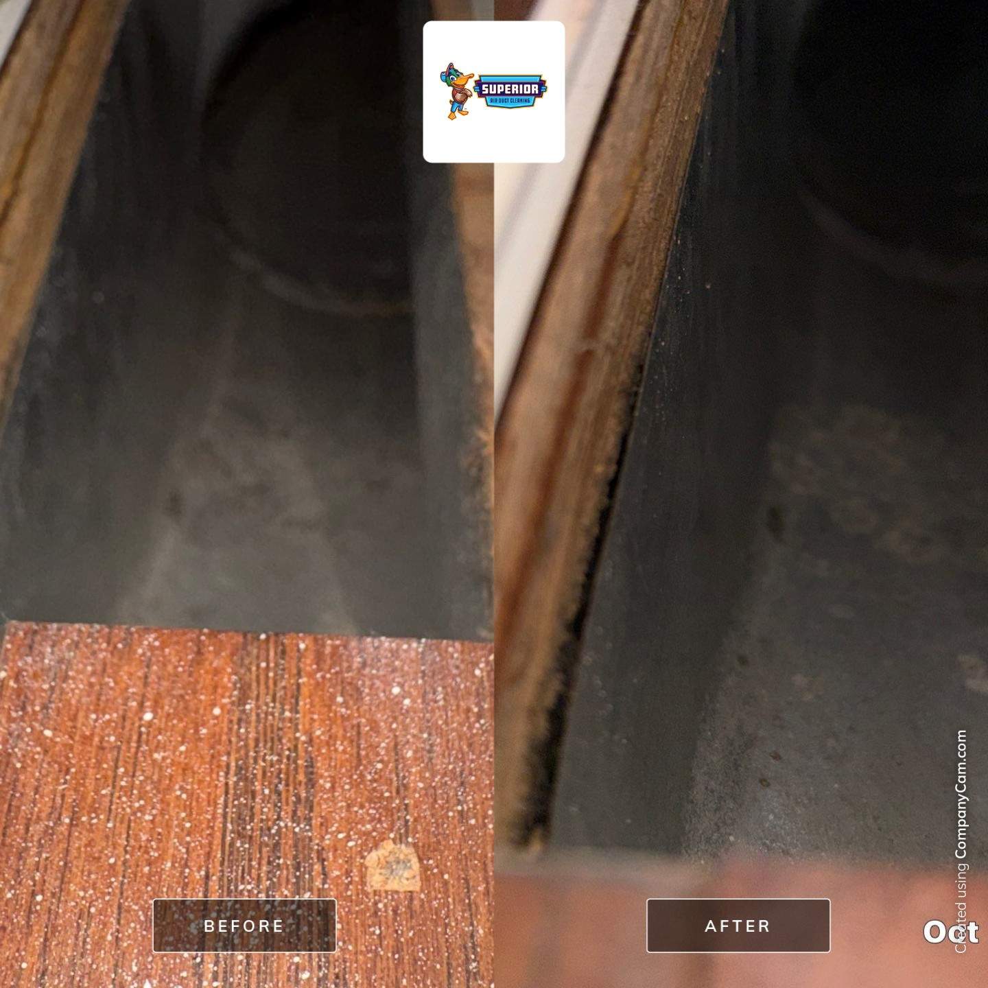 Air Duct Cleaning With a Vacuum Truck in Austintown, OH by Superior Air Duct Cleaning