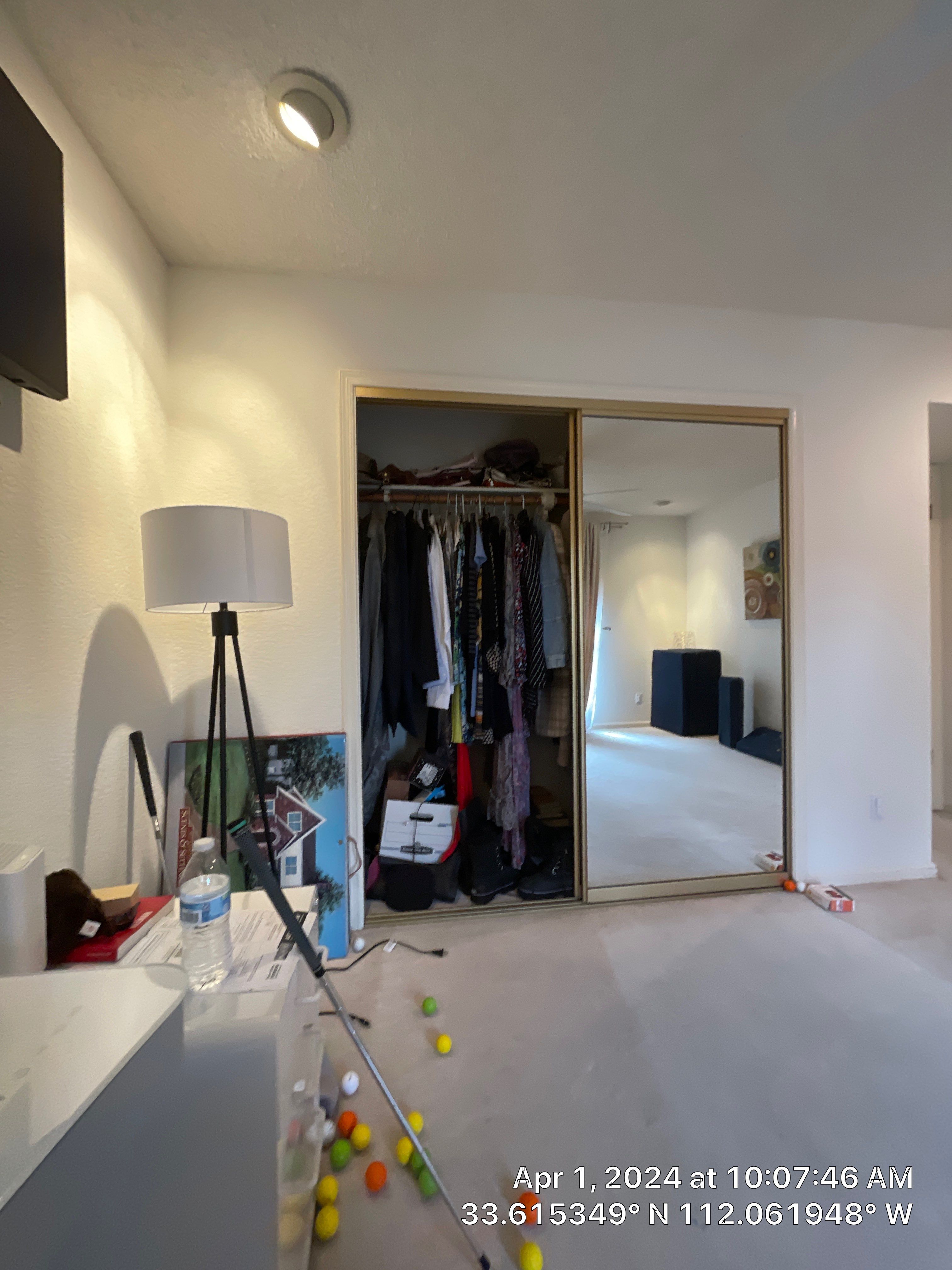 basement paint job by CompanyCam Sales Demo