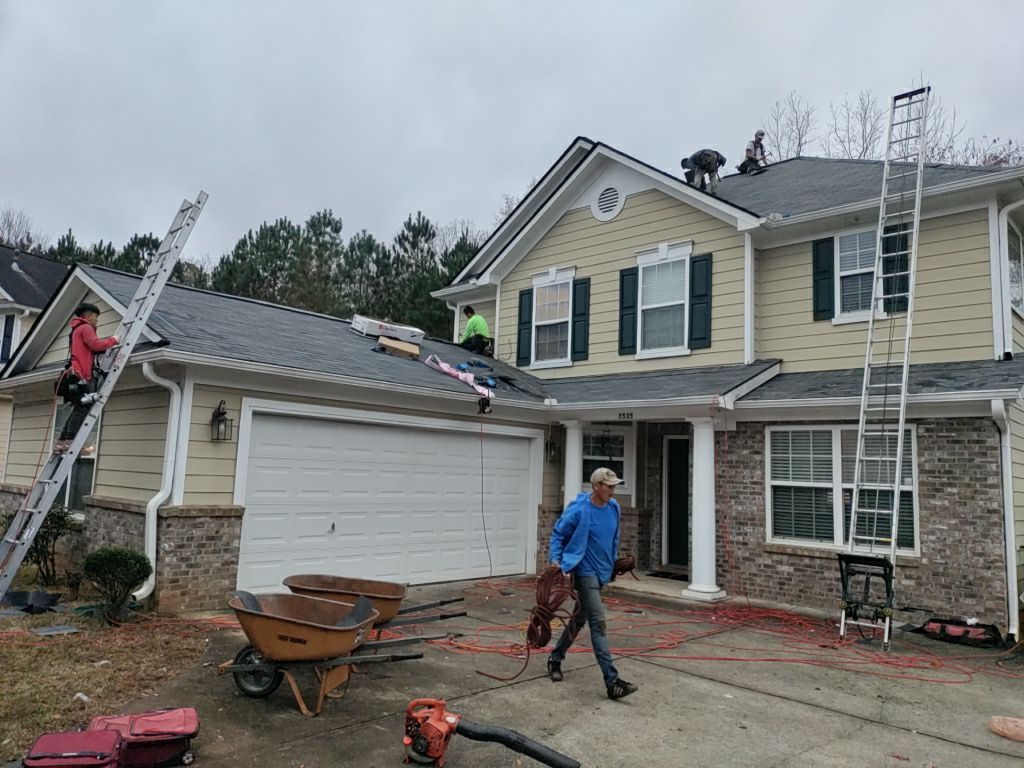 Residential Roofing Installation using Owens Corning by Inspector Roofing and Restoration