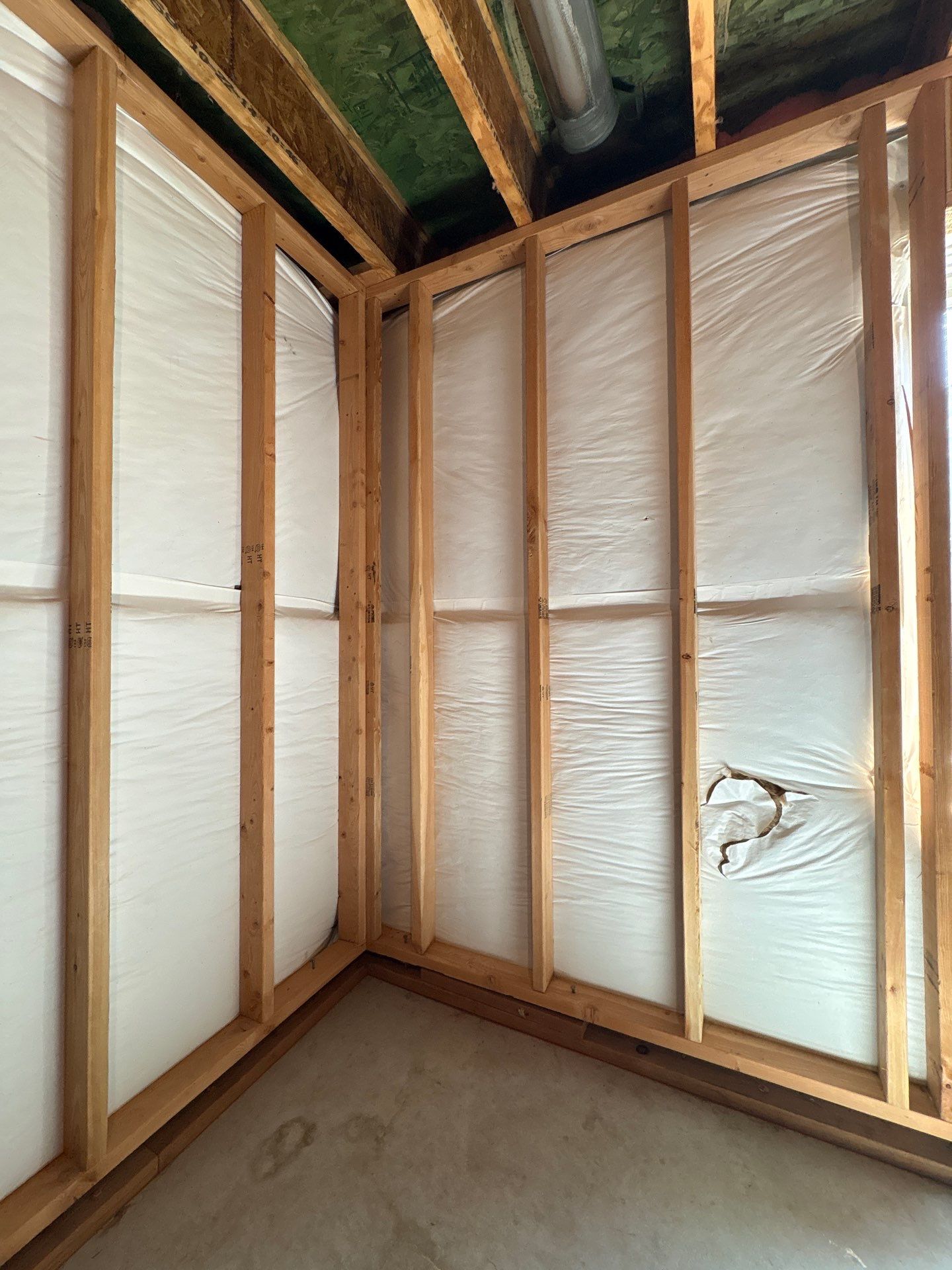 Wellington Basement Framing and Thermal Vapor Barrier Installation by CompanyCam Sales Demo