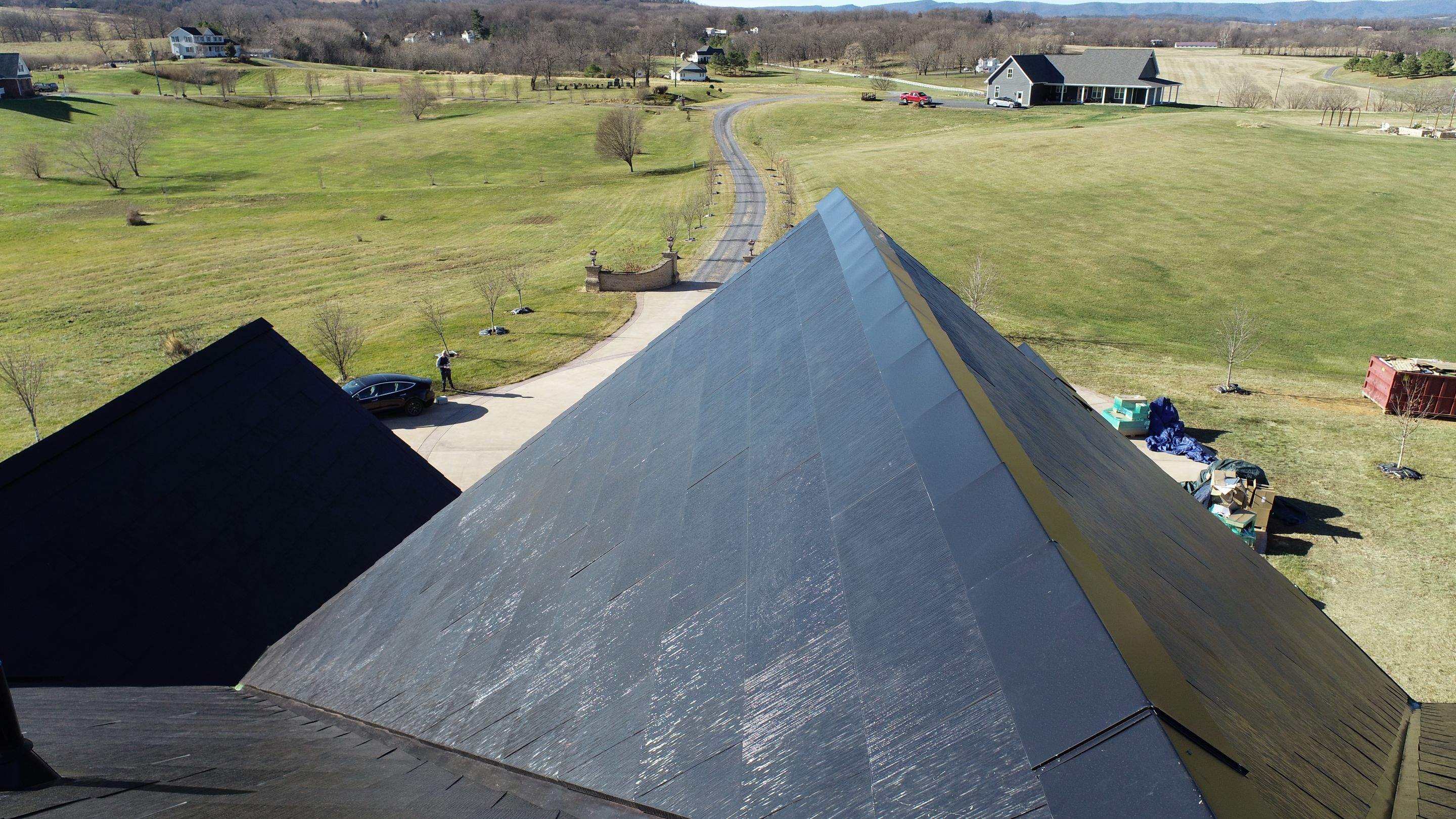 Tesla Solar Roof Replacement by American Home Contractors