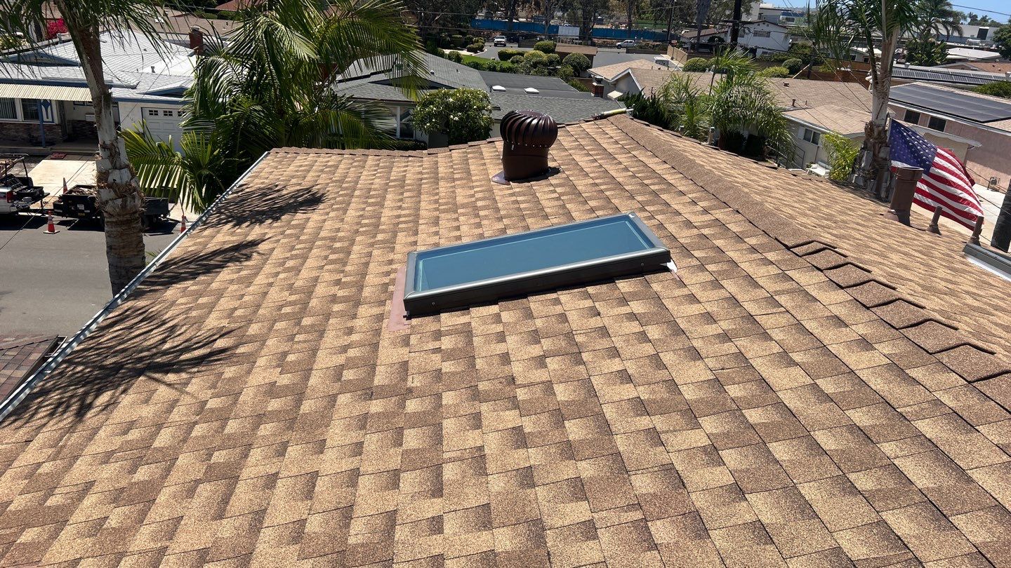 San Diego Residential Roof Replacement and Fascia Wood Repair by Reliable Roofing San Diego Inc.