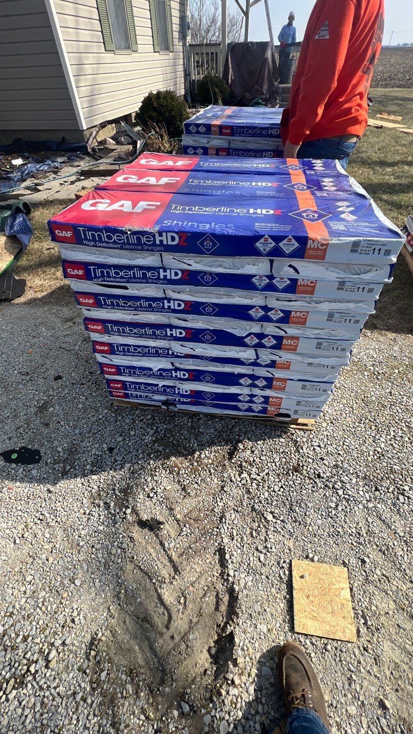Residential Roofing Installation using GAF Timberline HDZ Charcoal by Nitro Roofing and Construction