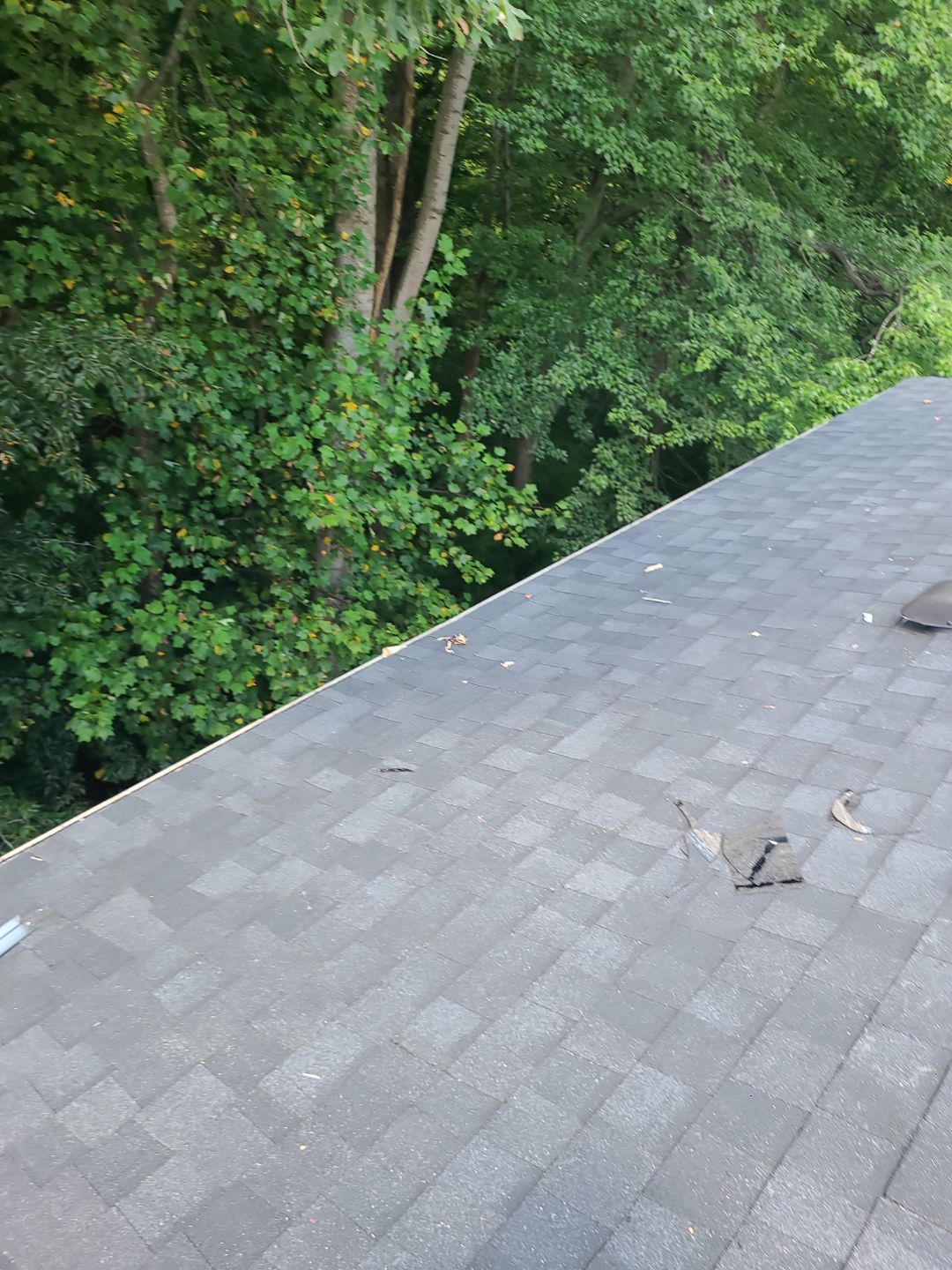 Burke: Residential Roof Installation with CertainTeed Landmark Pro Designer Shingles in Max Def Charcoal Black by RM Banning, Inc.