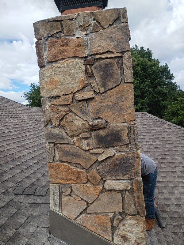chimney repair in Edmond by McCann's Roofing and Construction
