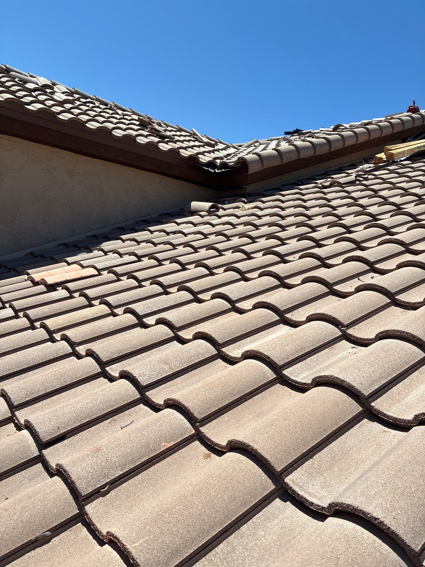 Tile Reset using Concrete Tiles in Mesa, Arizona by Weather-Tite Roofing