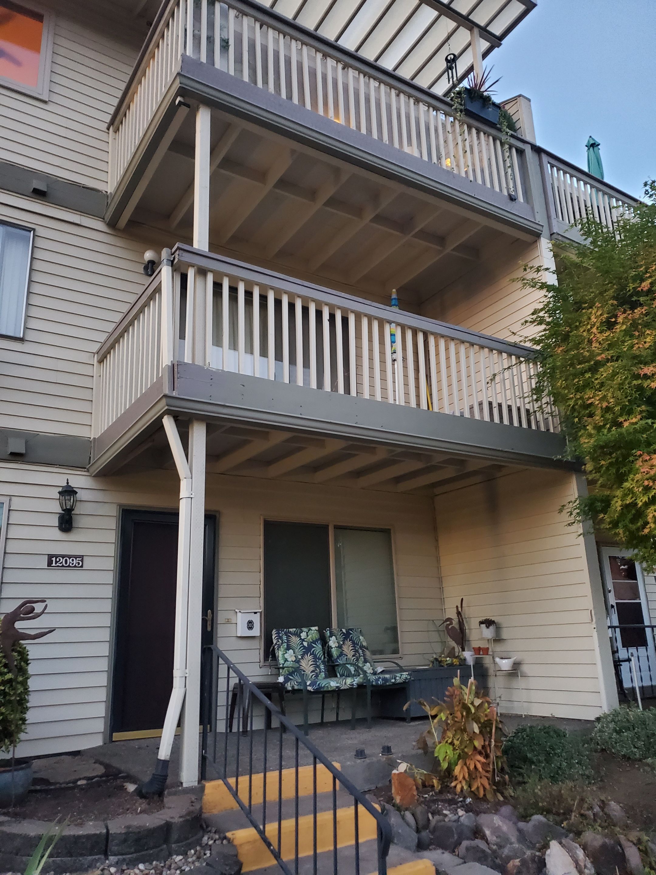 Deck Repair using Beams by Construction Now LLC