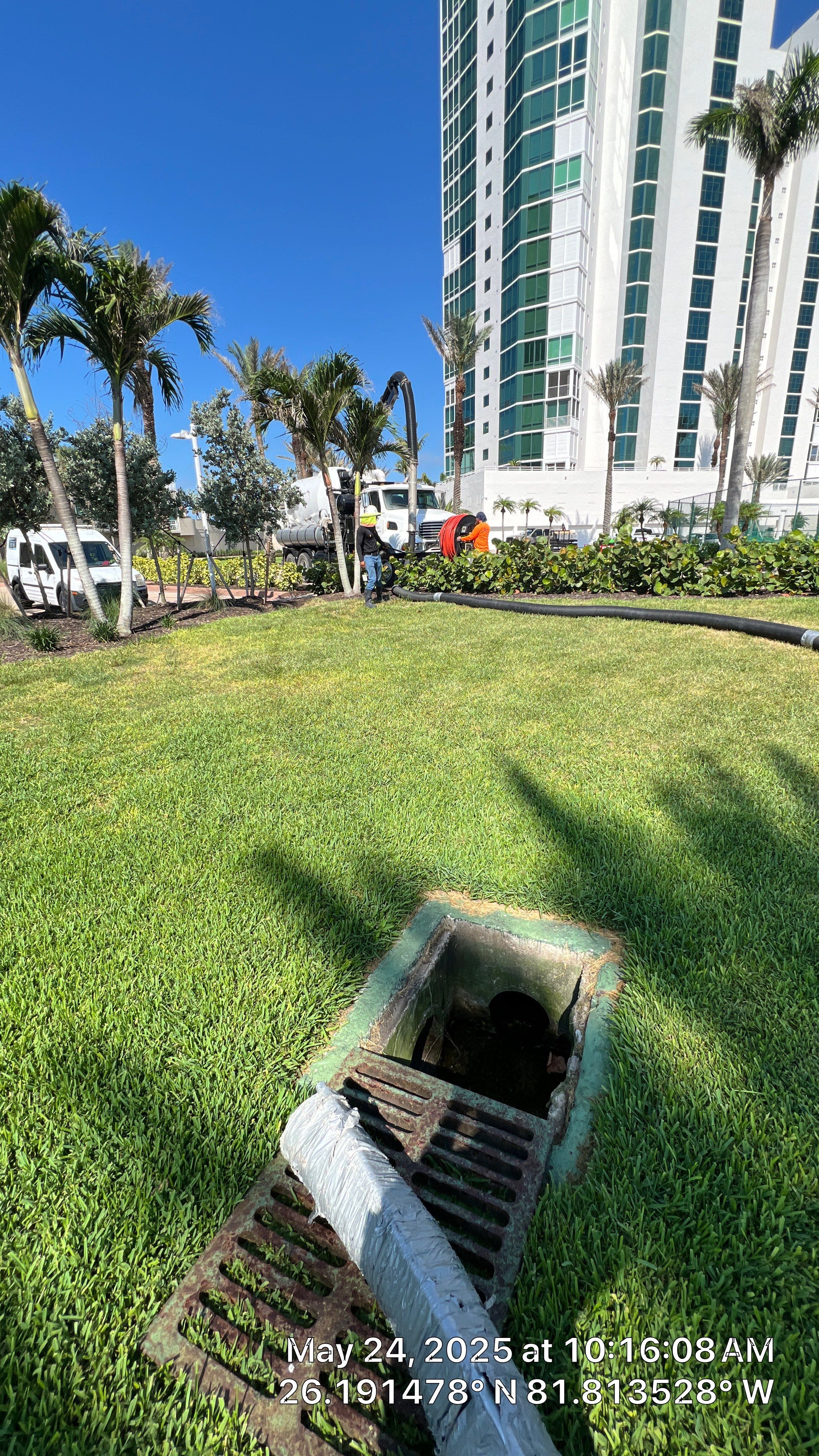 Gulfshore Condo Stormwater System Maintenance by Don Mar, Inc. Storm Water Solutions