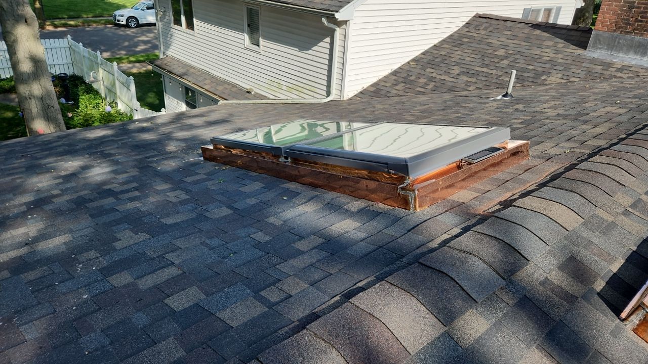 Residential Roofing Installation using Owens Corning TruDefinition Duration Designer - Black Sable by A Plus Exterior