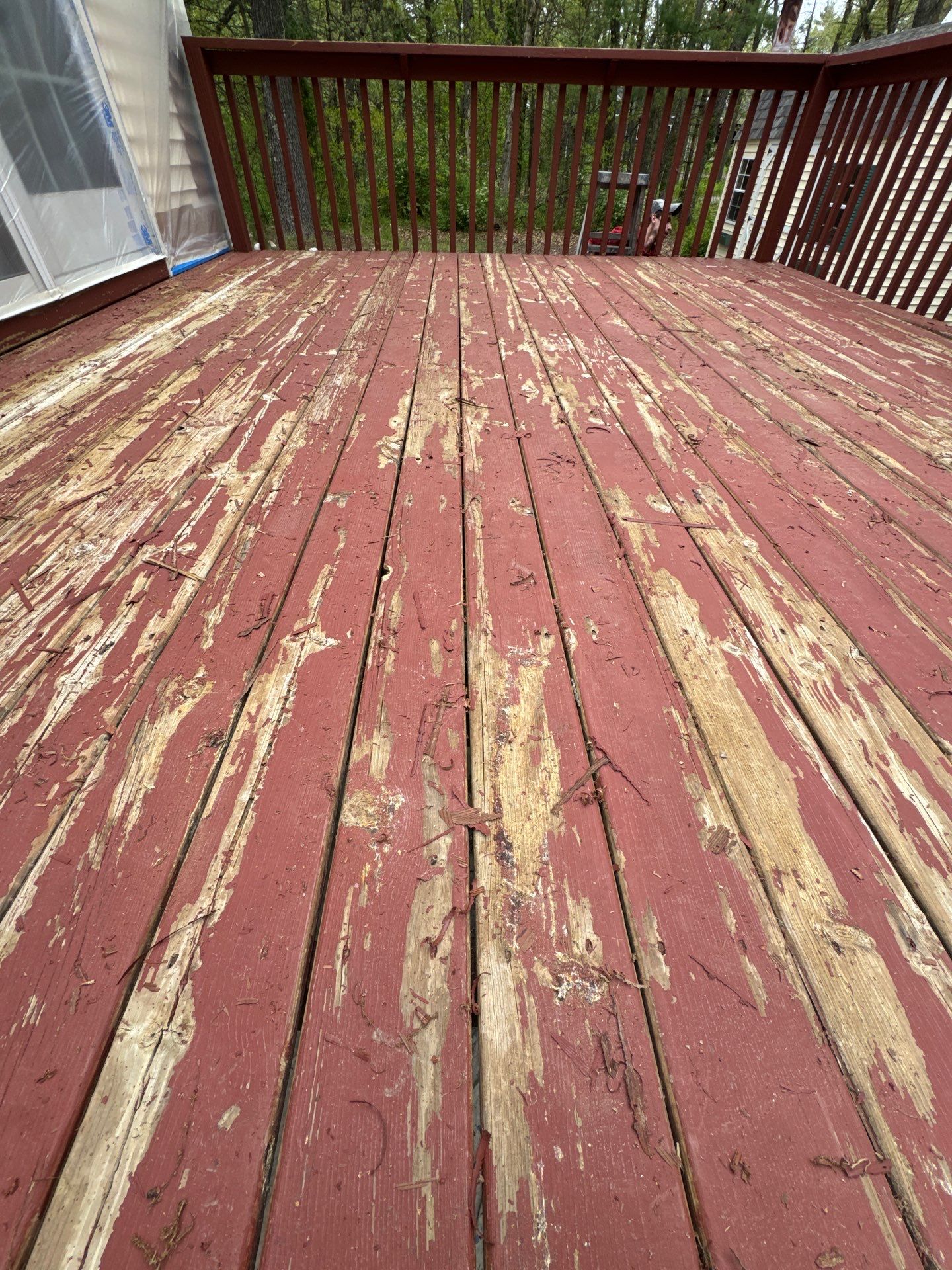 Deck color match and Re-stain!  by Gordon Painting