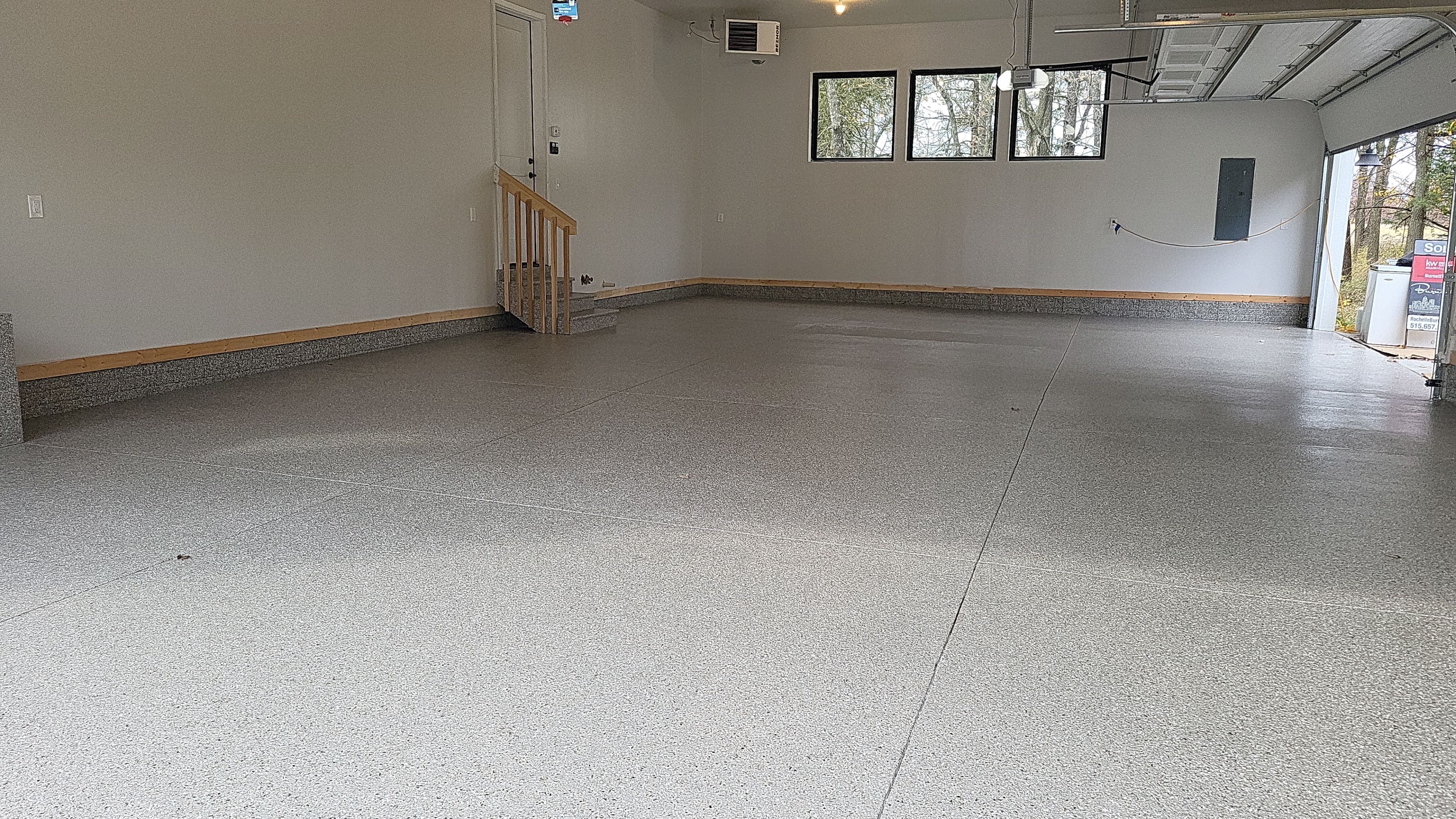 The Total Package: Floor, Stairs and Verticals! by Revival Concrete Coatings, LLC