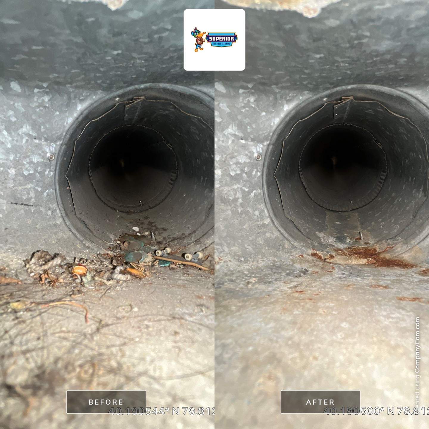 Air Duct Cleaning With a Vacuum Truck in Belle Vernon, PA by Superior Air Duct Cleaning