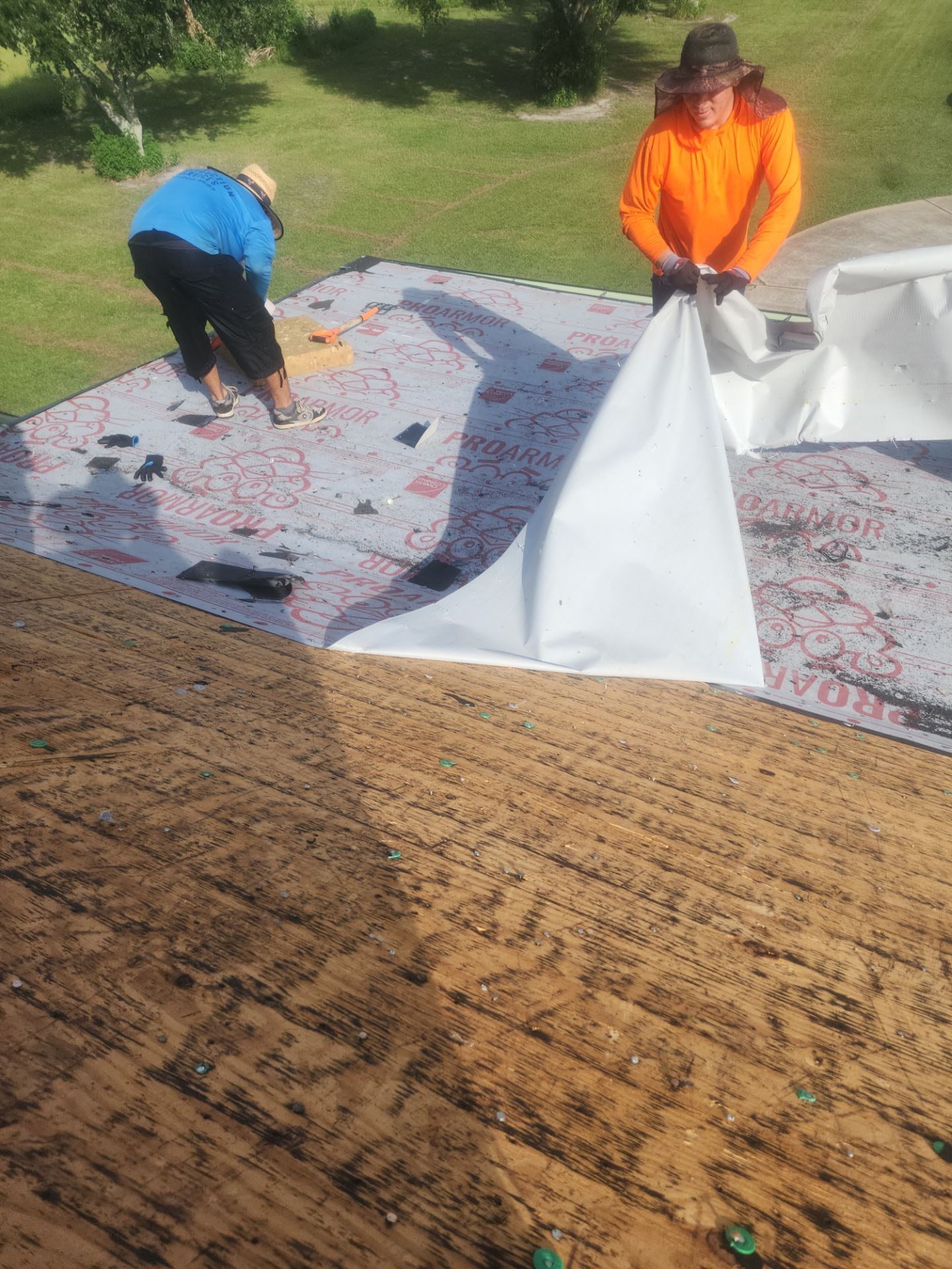 Residential Roofing Installation using Owen's Corning Duration (Lifetime) Shingles by Roof Repair Company