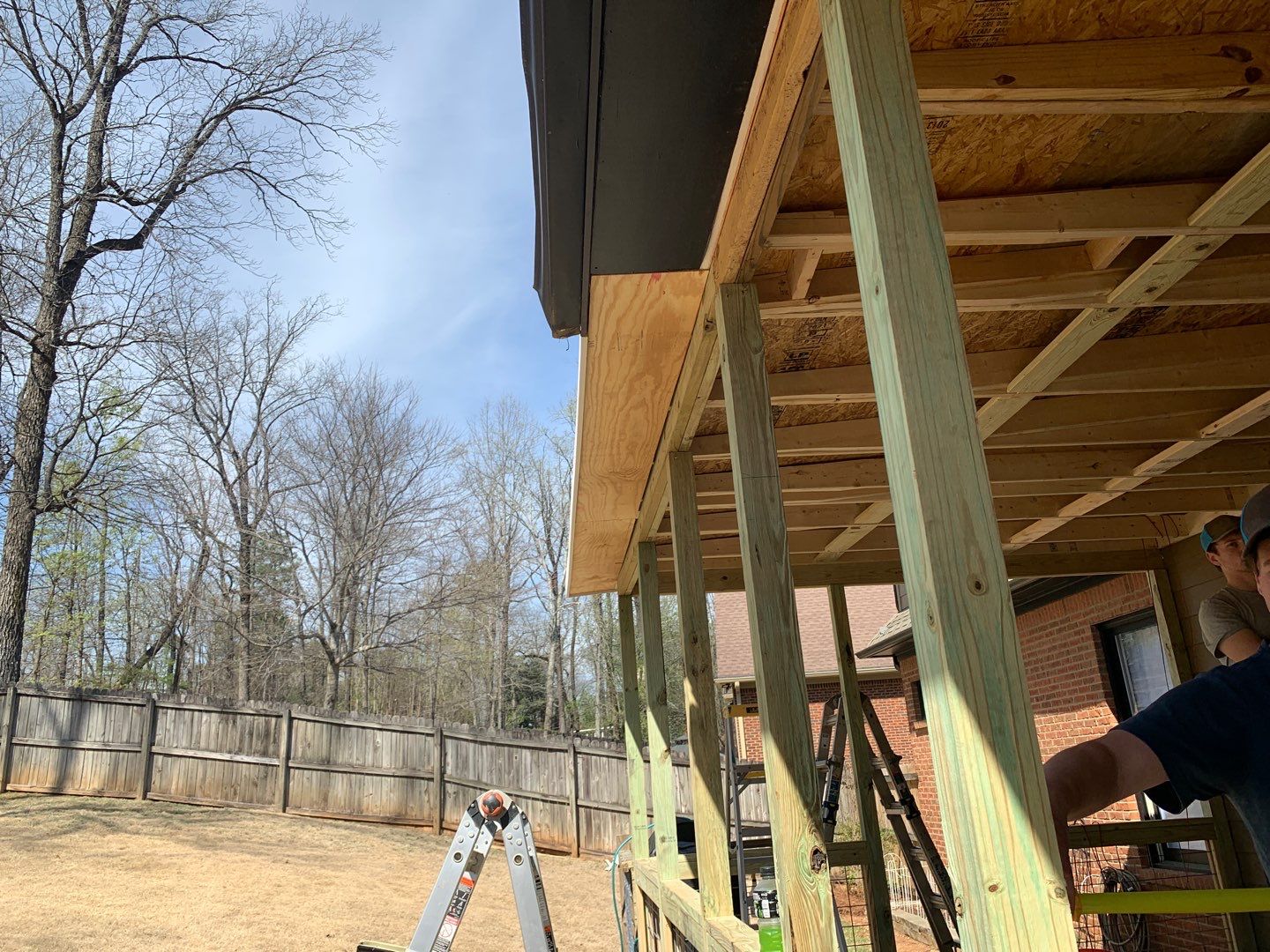 Lake Crest Circle - Roof and Deck Installation  by Pillar and Pine