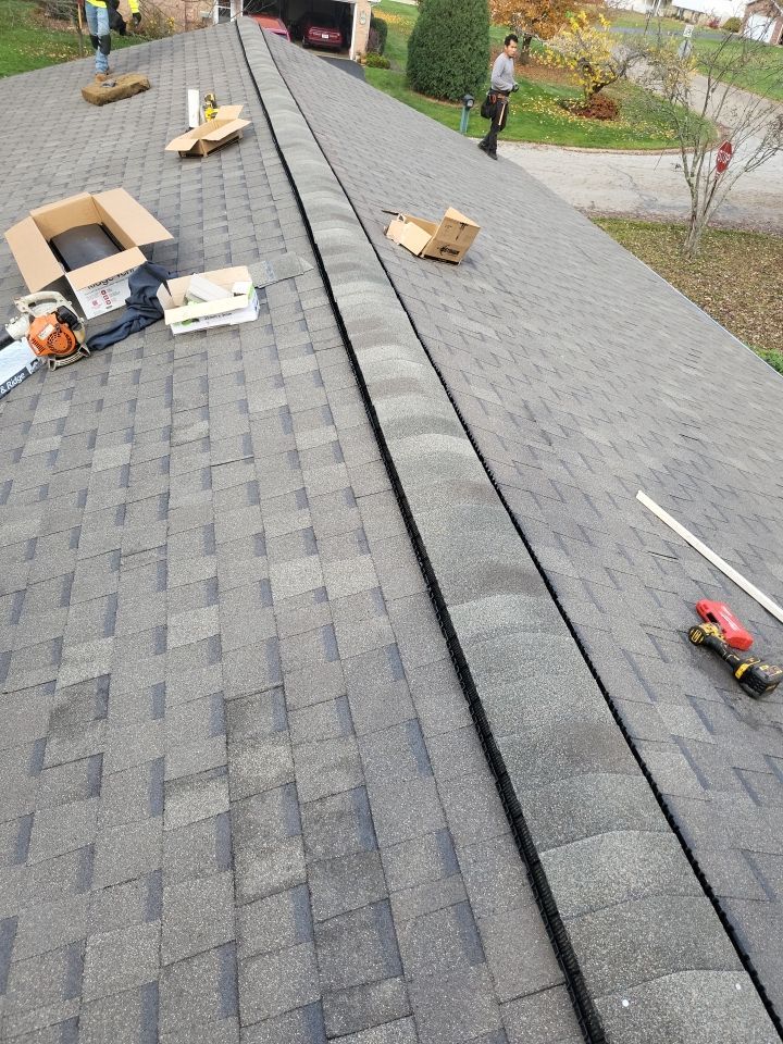 ATLAS PINNACLE COLOR: PRISTINE SCOTCHGARD WEATHERED DRIP EDGE: MUSKET BROWN by Eagle Eye Roofing