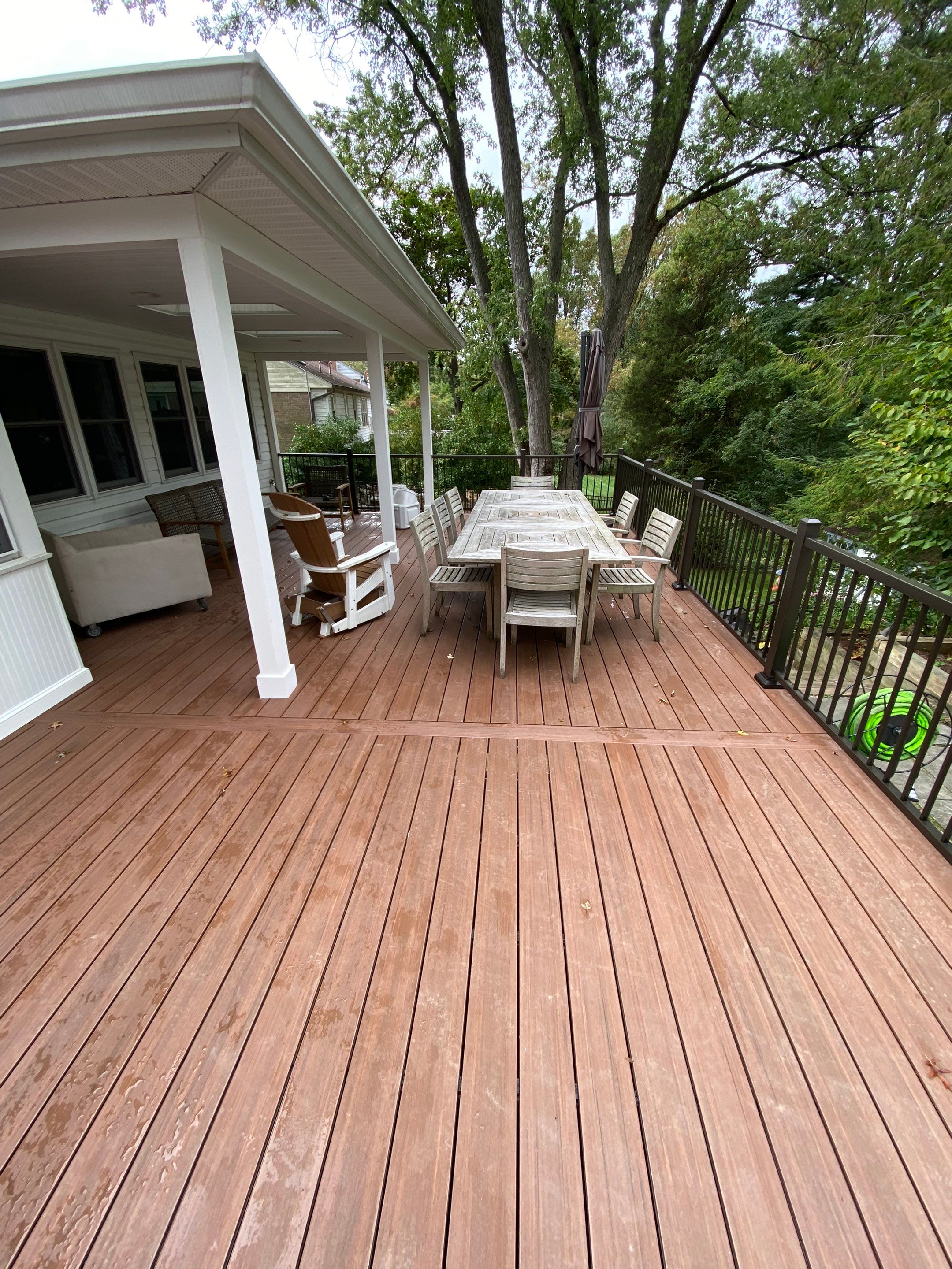 Deck Transformation using Timbertech & Azek by The Smet Companies, LLC