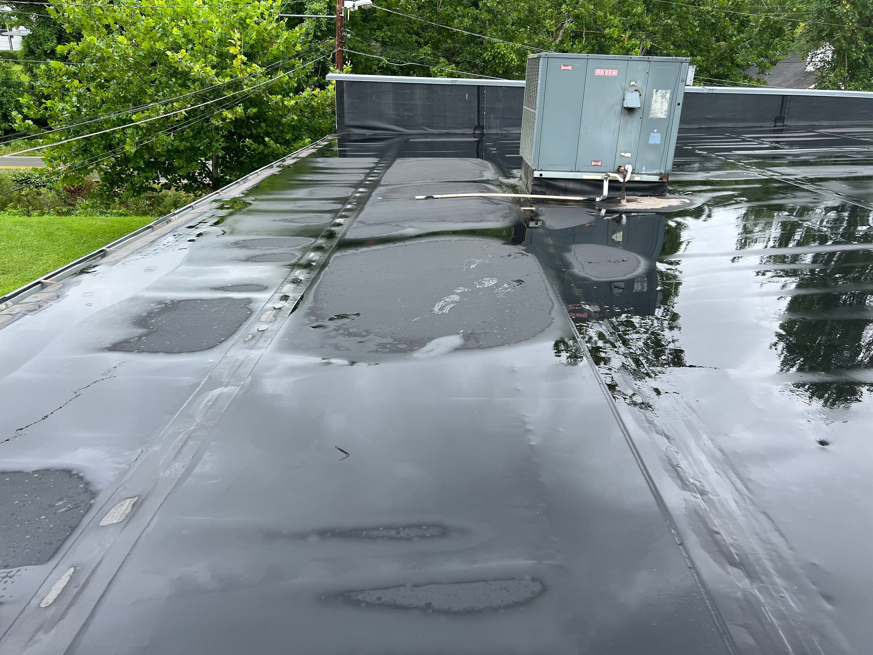 Commercial Roofing Repair using EPDM Roofing by Secure Construction Company Inc