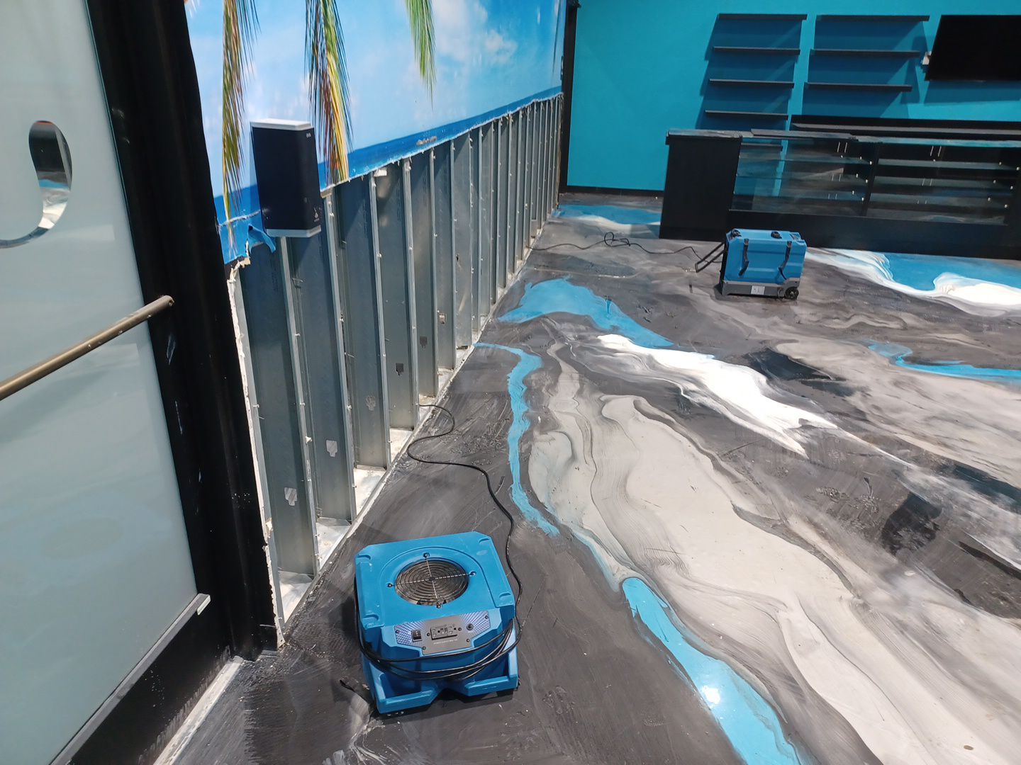 Project in Detroit by EzDry Water Mitigation & Property Restoration