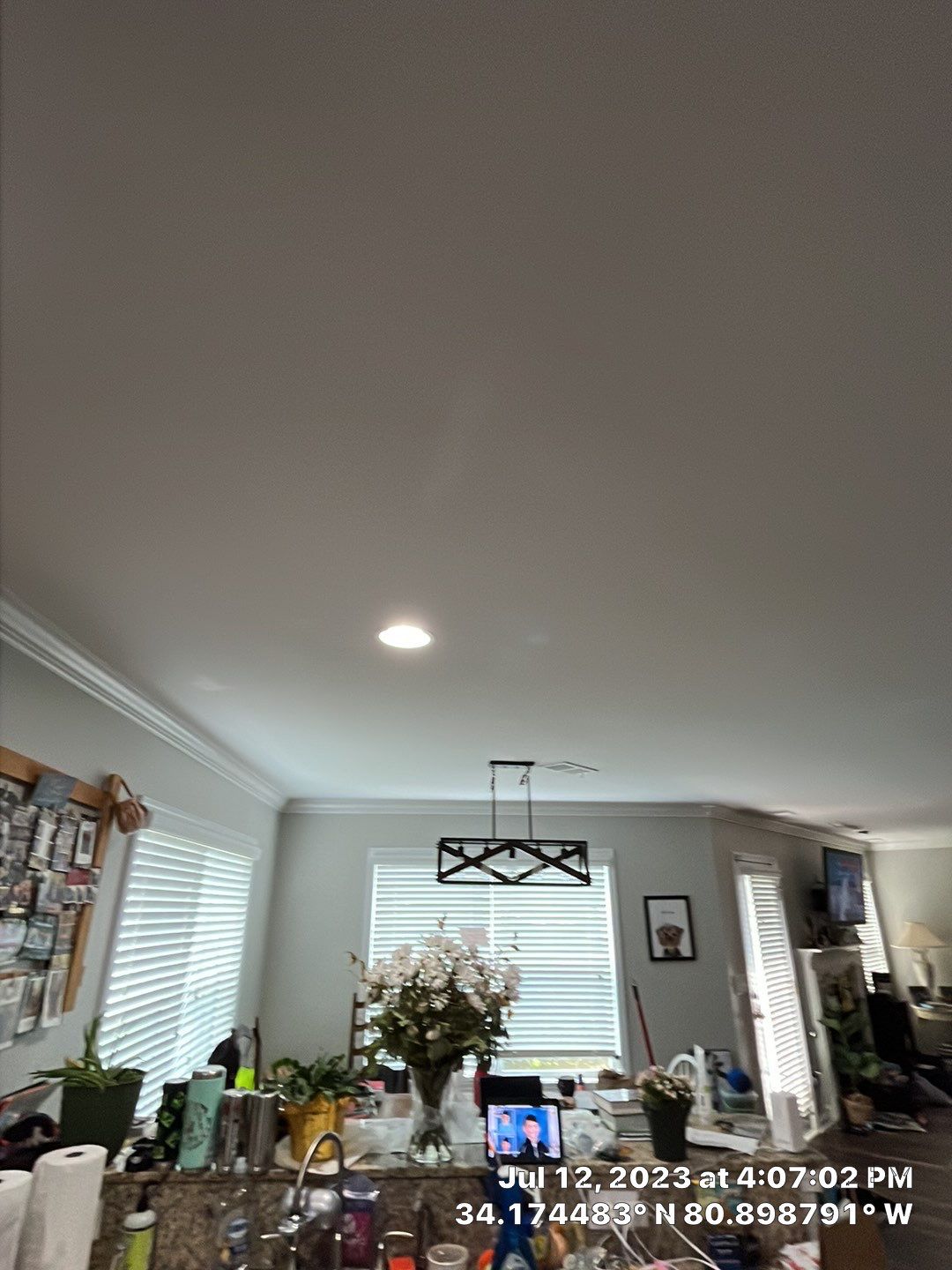 Full Ceiling Repair and Repaint by Thompson Industrial