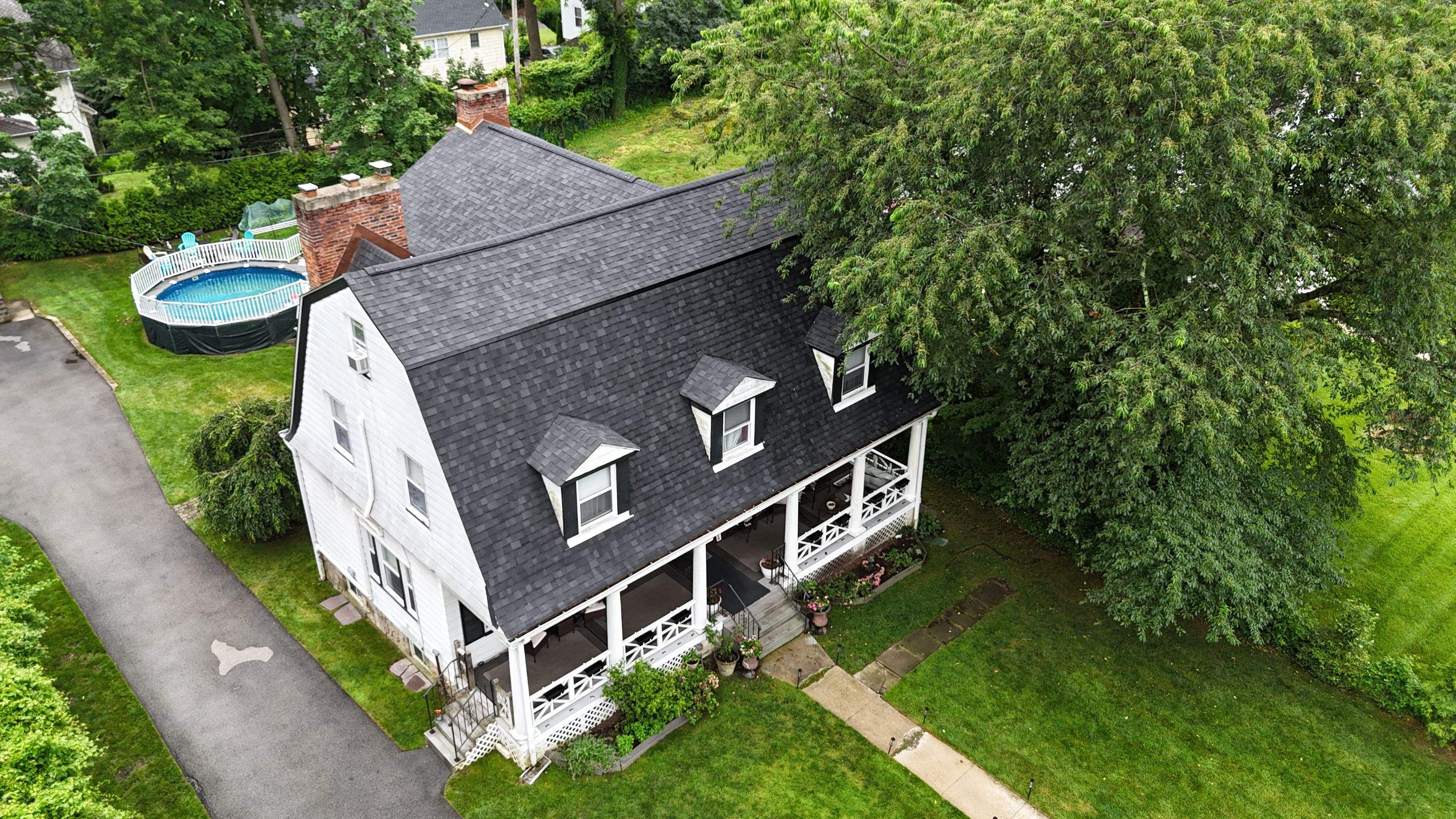 Project in New Rochelle by The Energy Efficient Roofer & George's Seamless Gutters