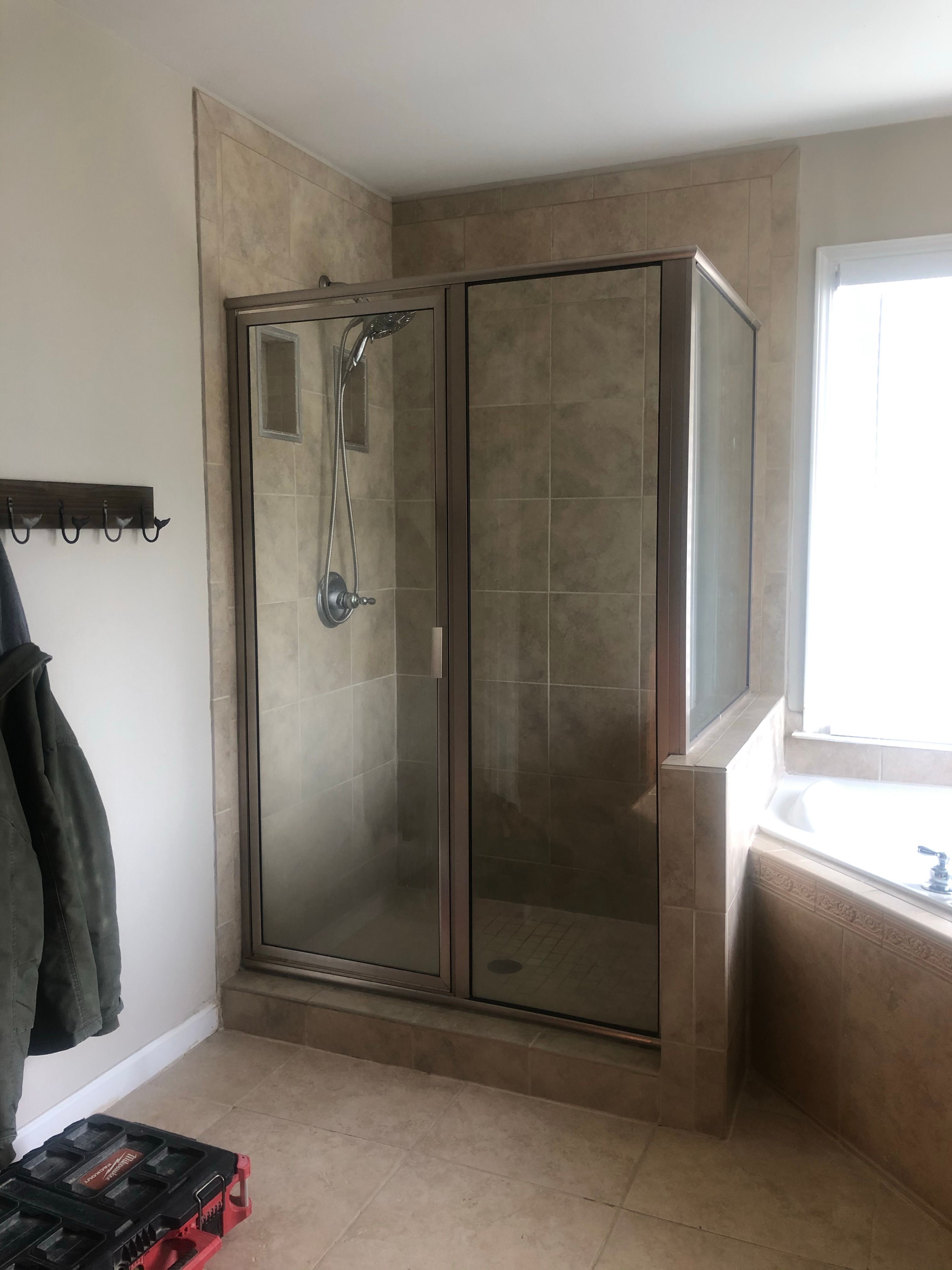 Modern Bathroom Remodel With Freestanding Tub In Marietta by Swift Home Renovations
