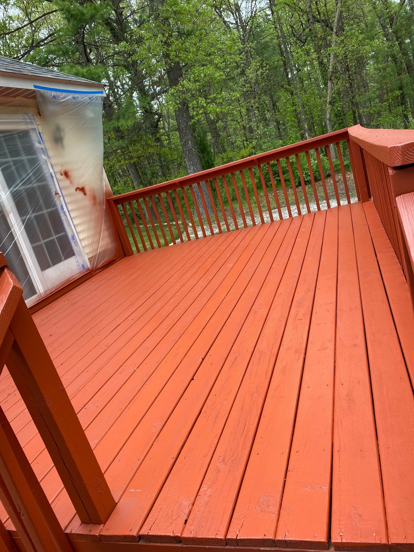 Deck color match and Re-stain!  by Gordon Painting