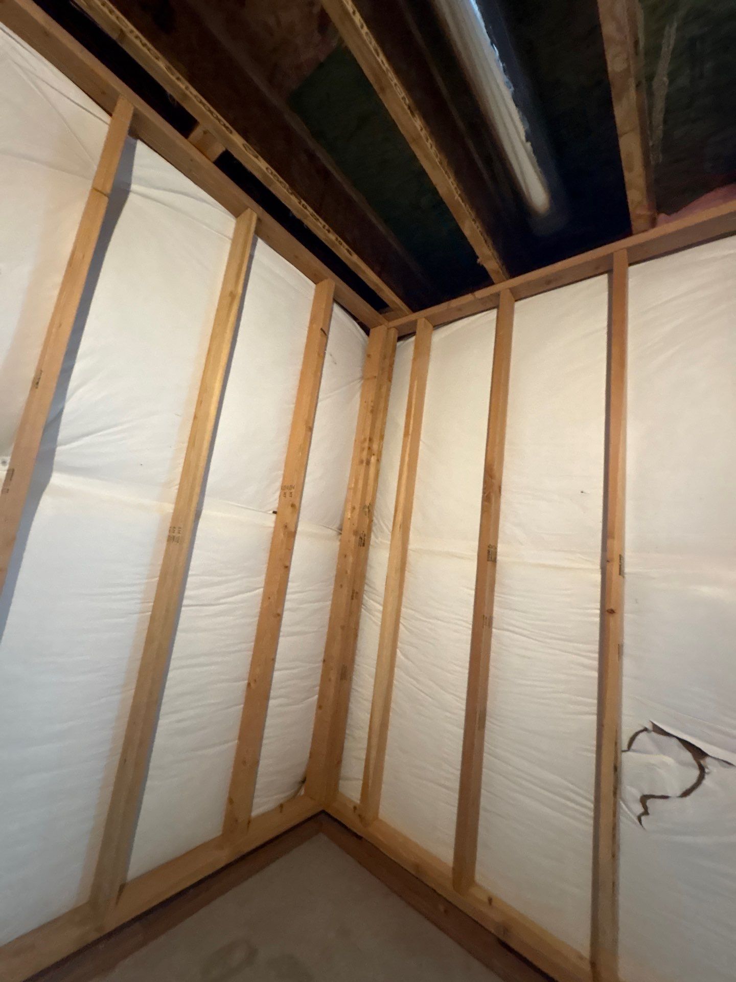 Basement Egress Window and Interior Wall Framing in Wellington by CompanyCam Sales Demo