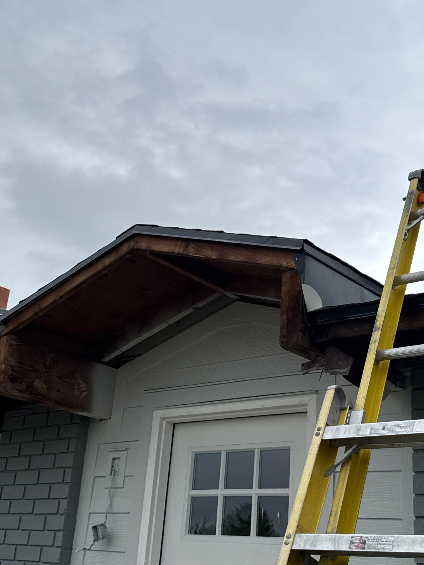 Project in Taylorsville by Master Rain Gutters.