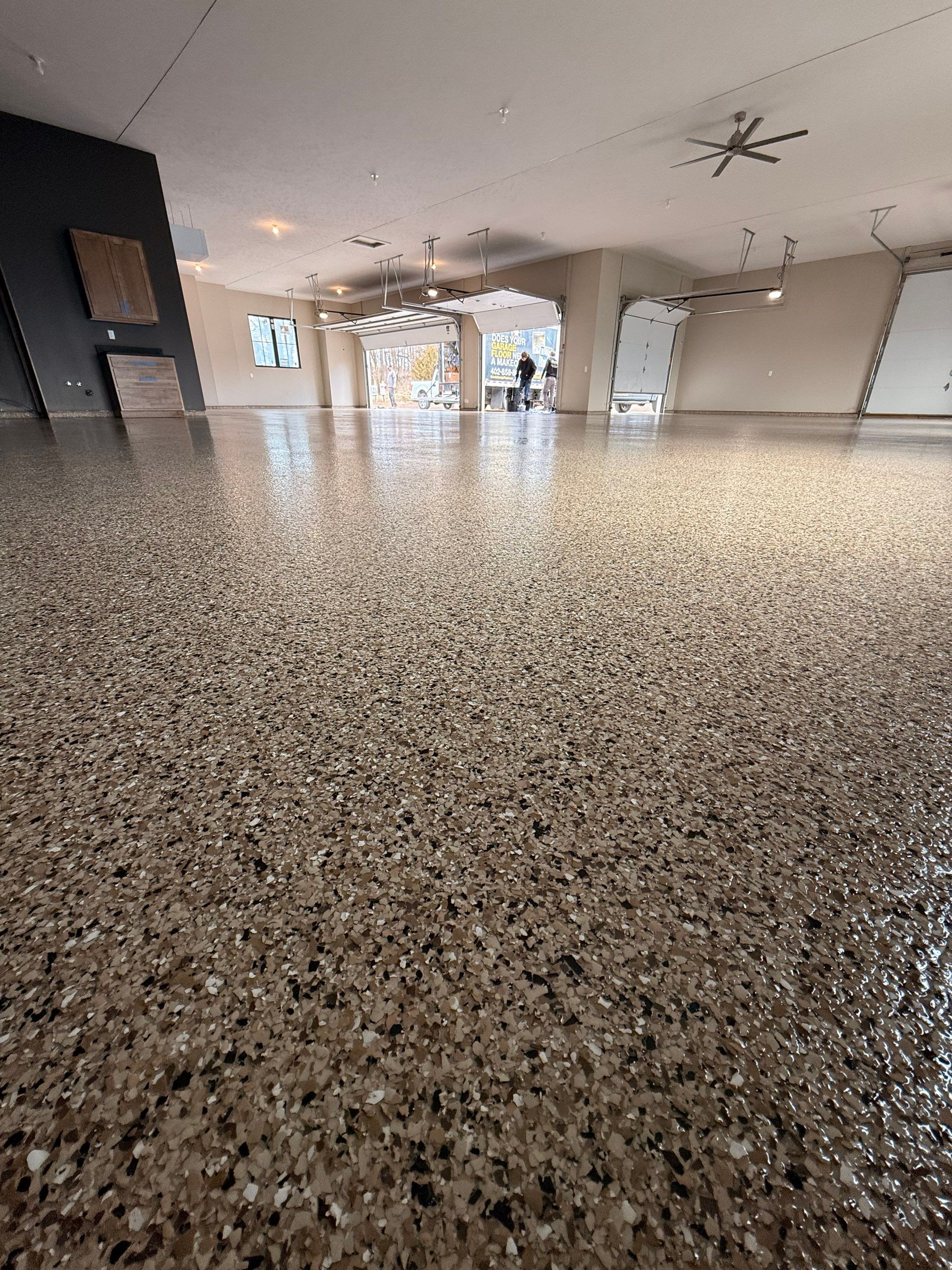 Baja Beige - 1/4" by Granite Garage Floors