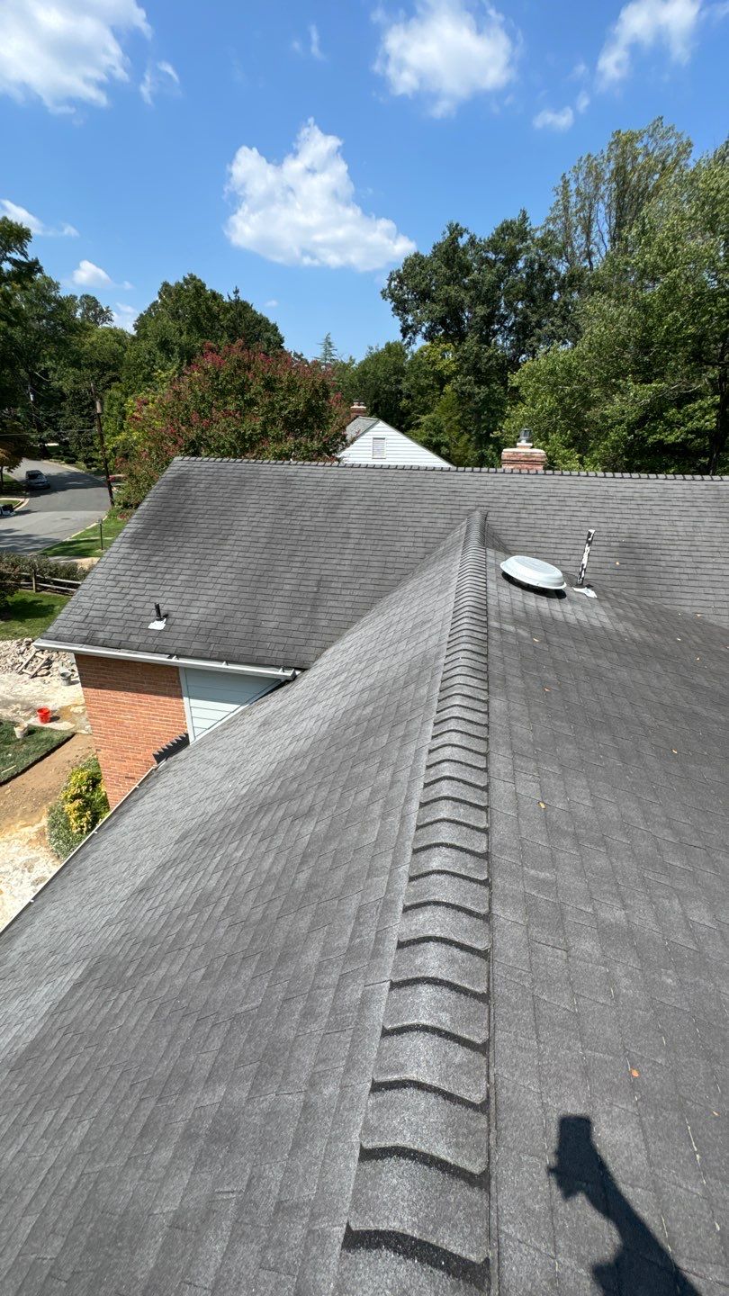 Falls Church: Roof Replacement with CertainTeed Landmark Pro in Max Def Pewterwood by RM Banning, Inc.
