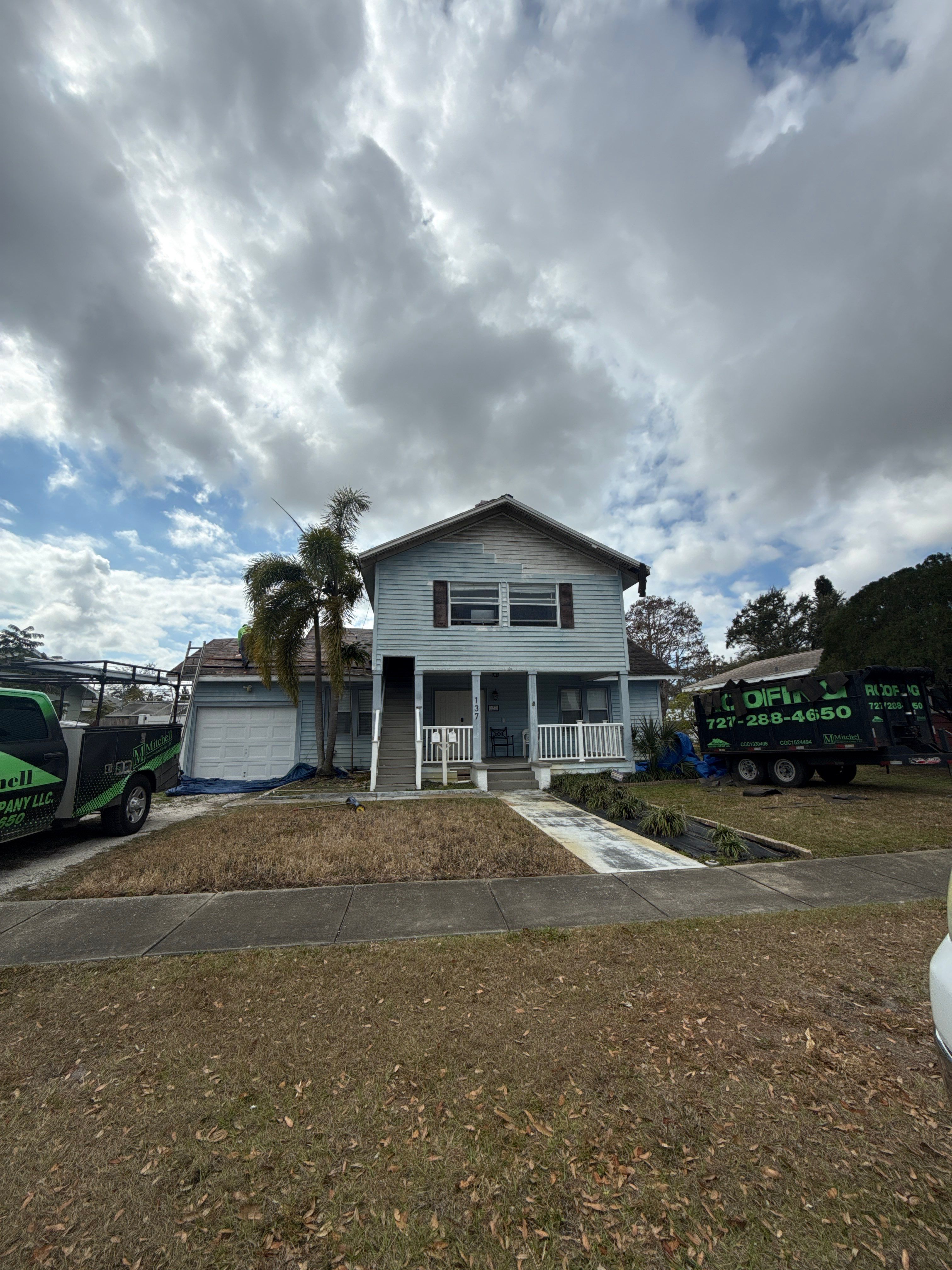 Project in St. Petersburg 33702 by Mitchell Roofing Company LLC