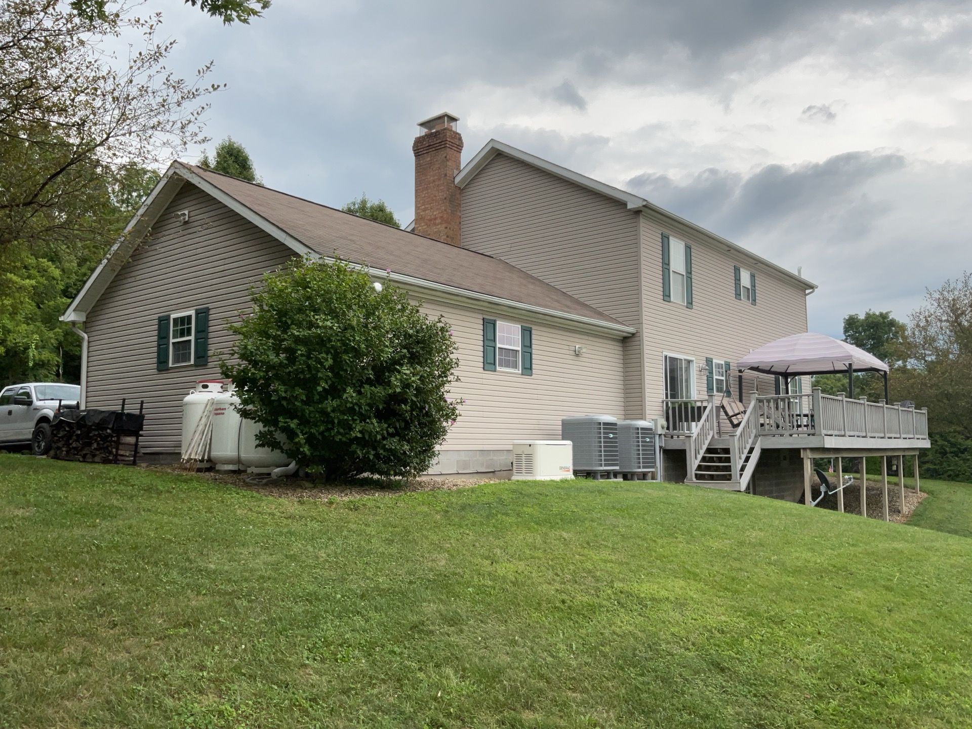 Porch by Cousins Roofing Siding & Decks