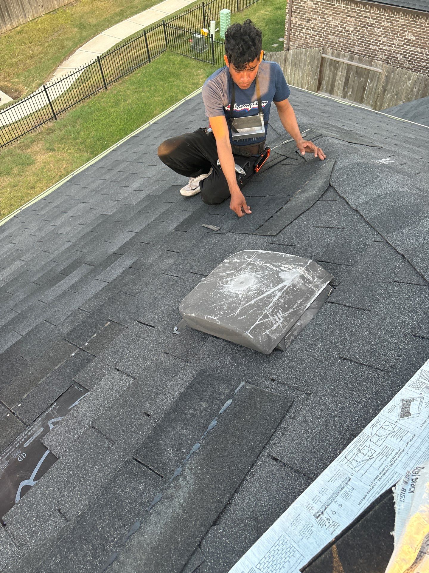 Residential Roofing Repair using Owen's Corning Duration (Lifetime) Shingles by Roof Repair Company