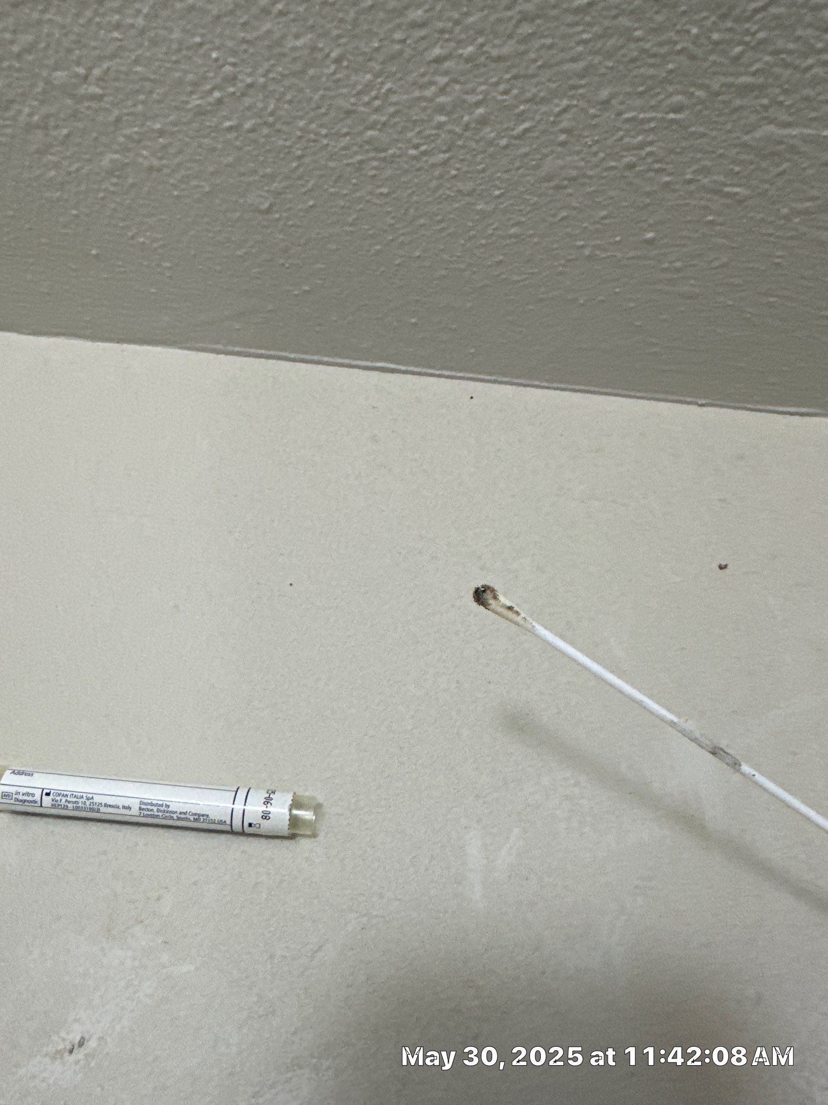 After real estate transaction IAQ testing by Building performance Solutions LLC
